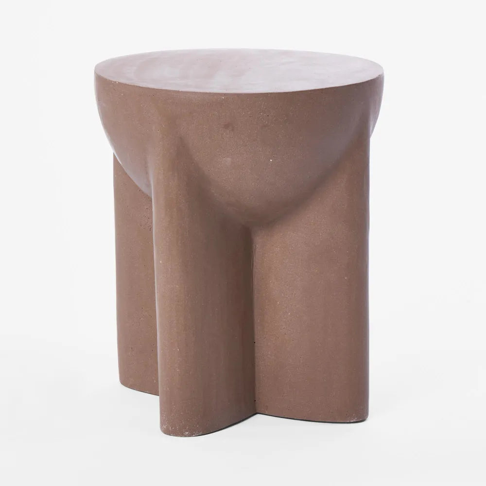 Vassili Side Table - Clay