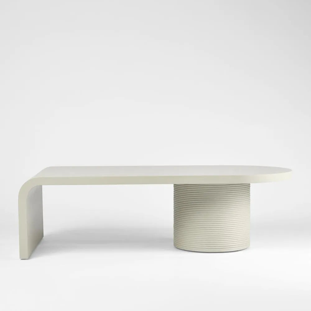 Leo Coffee Table - Ecru