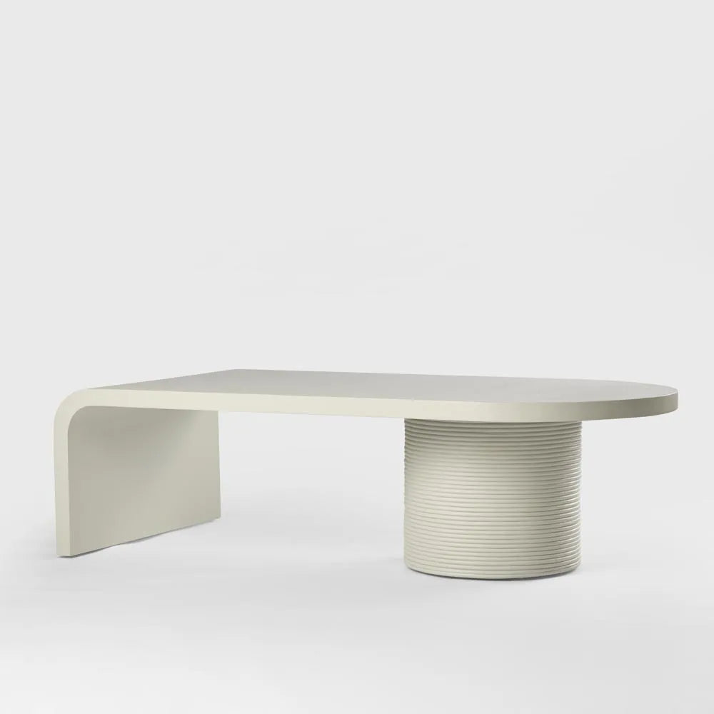 Leo Coffee Table - Ecru