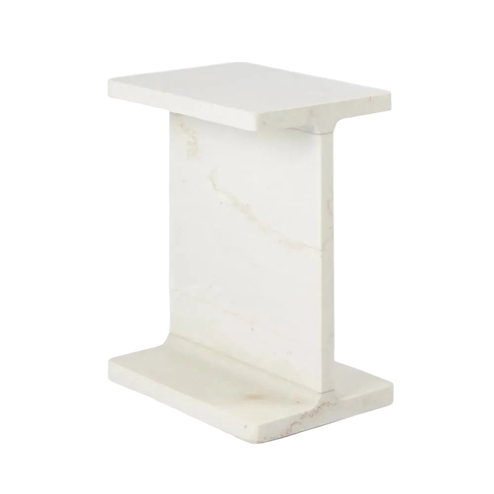 Iza I Beam Side Table