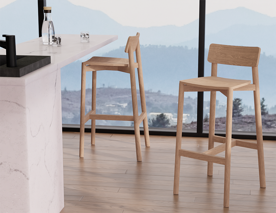 Andi Bar Stool - Natural Ash