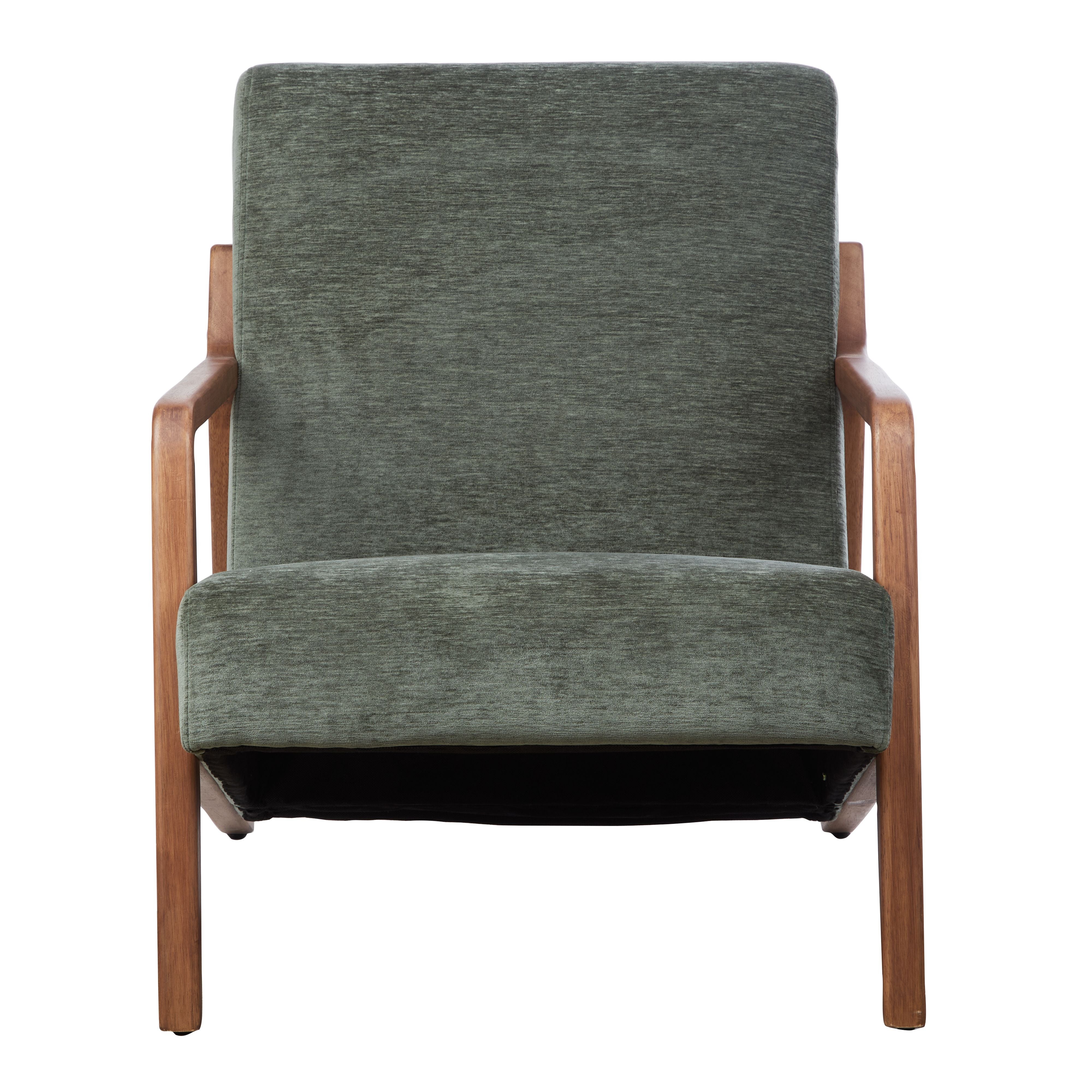 Forest Wooden Armchair - Green