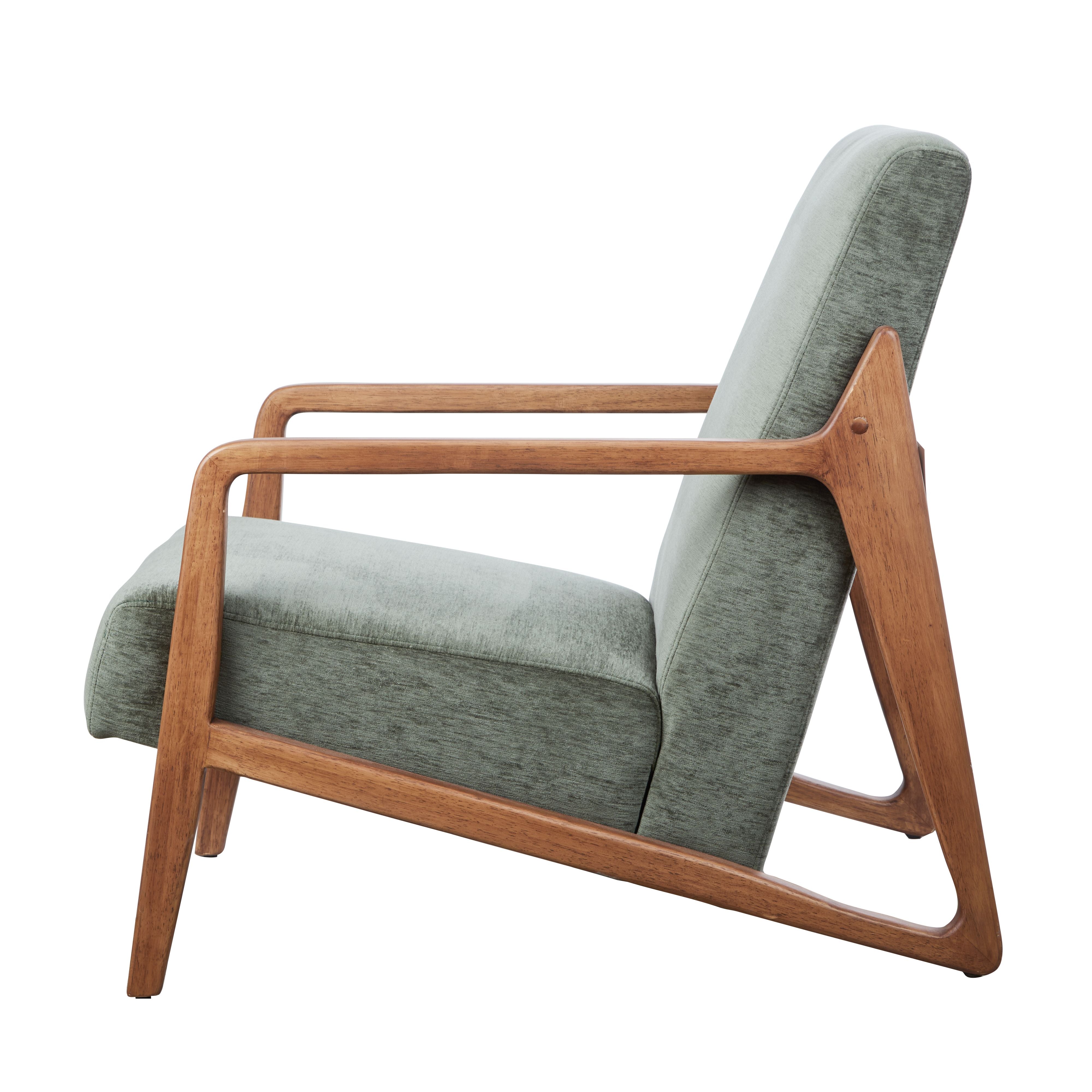 Forest Wooden Armchair - Green