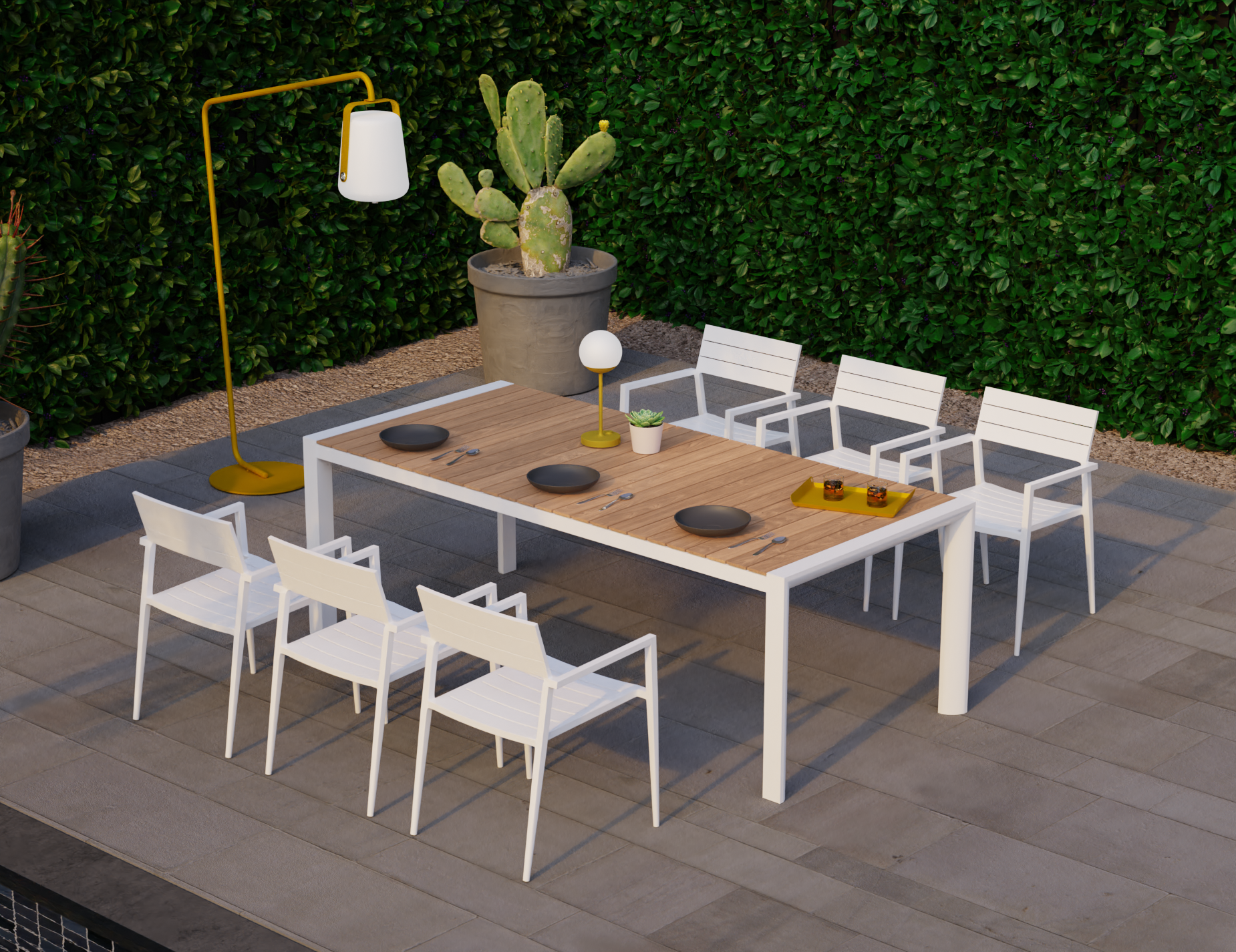 Halki Chair - Outdoor - White