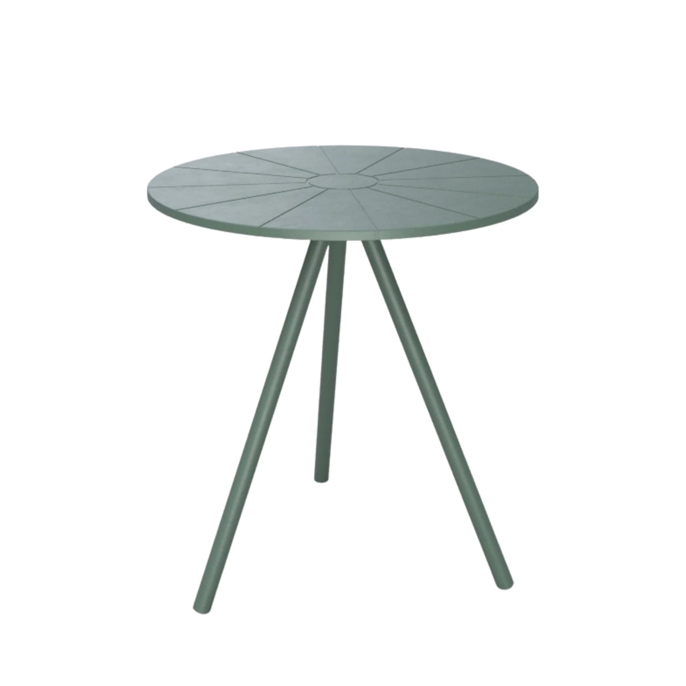 Nami Outdoor Small Dining Table (Olive Green).
