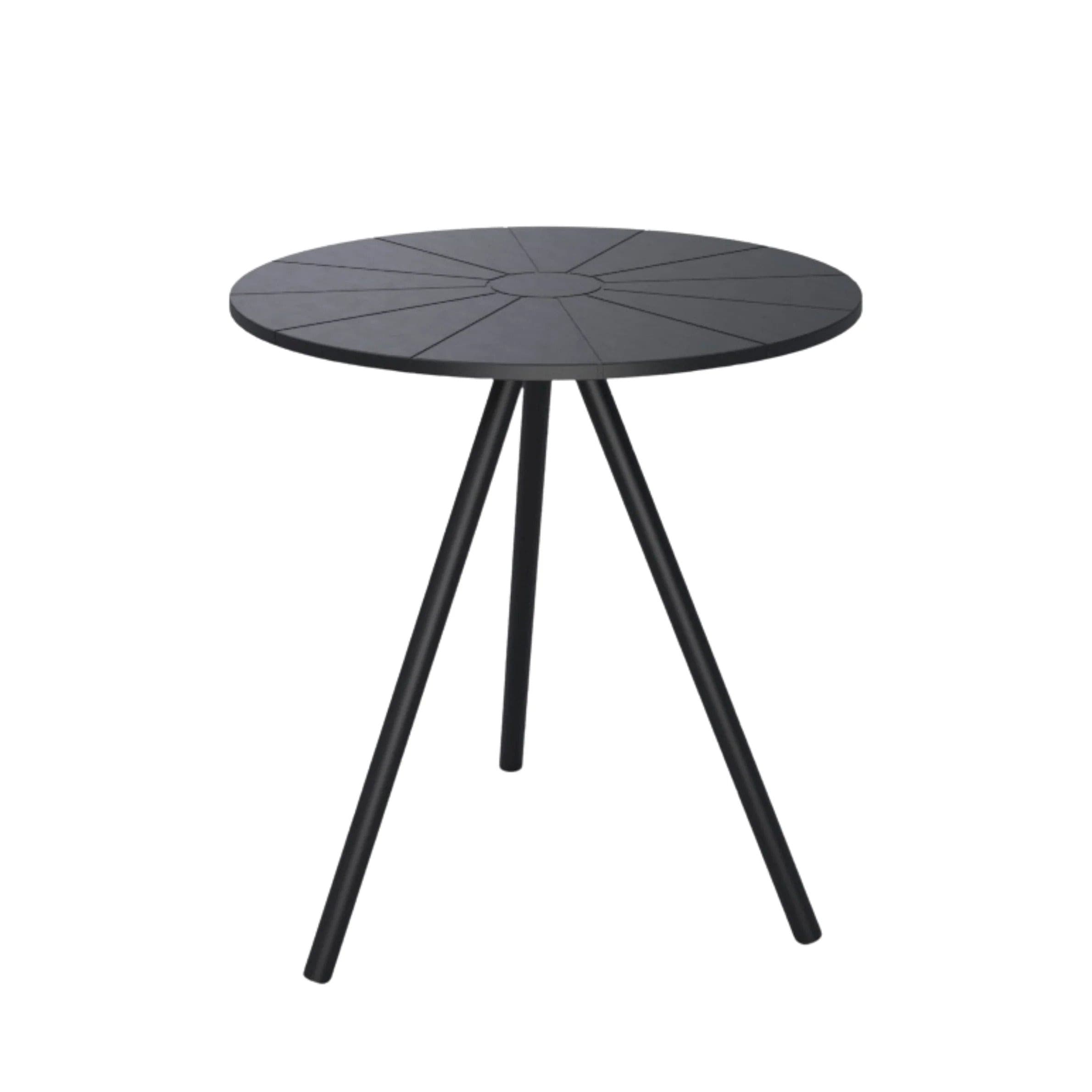 Nami Outdoor Small Dining Table (Black).