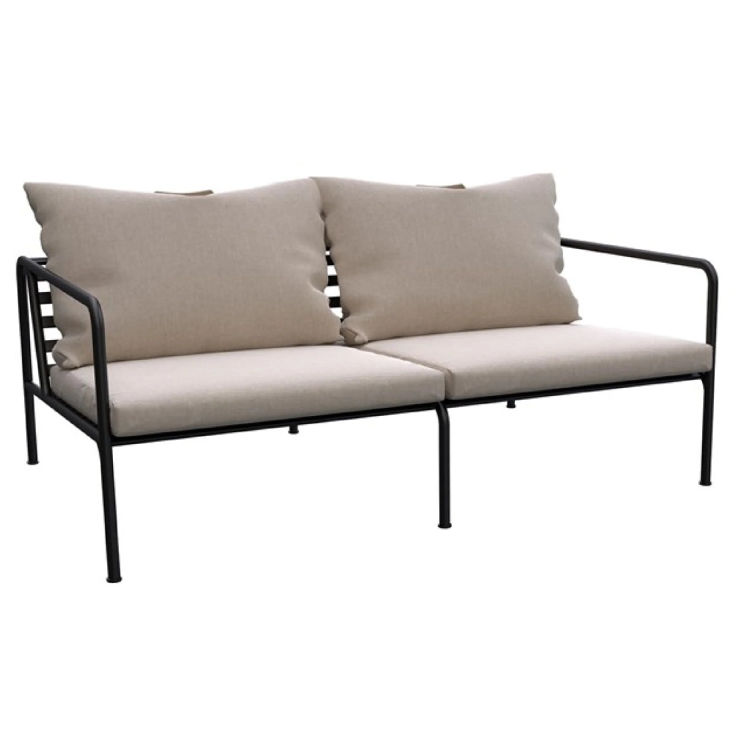 Avon Outdoor 2 Seater Sofa (Ash).
