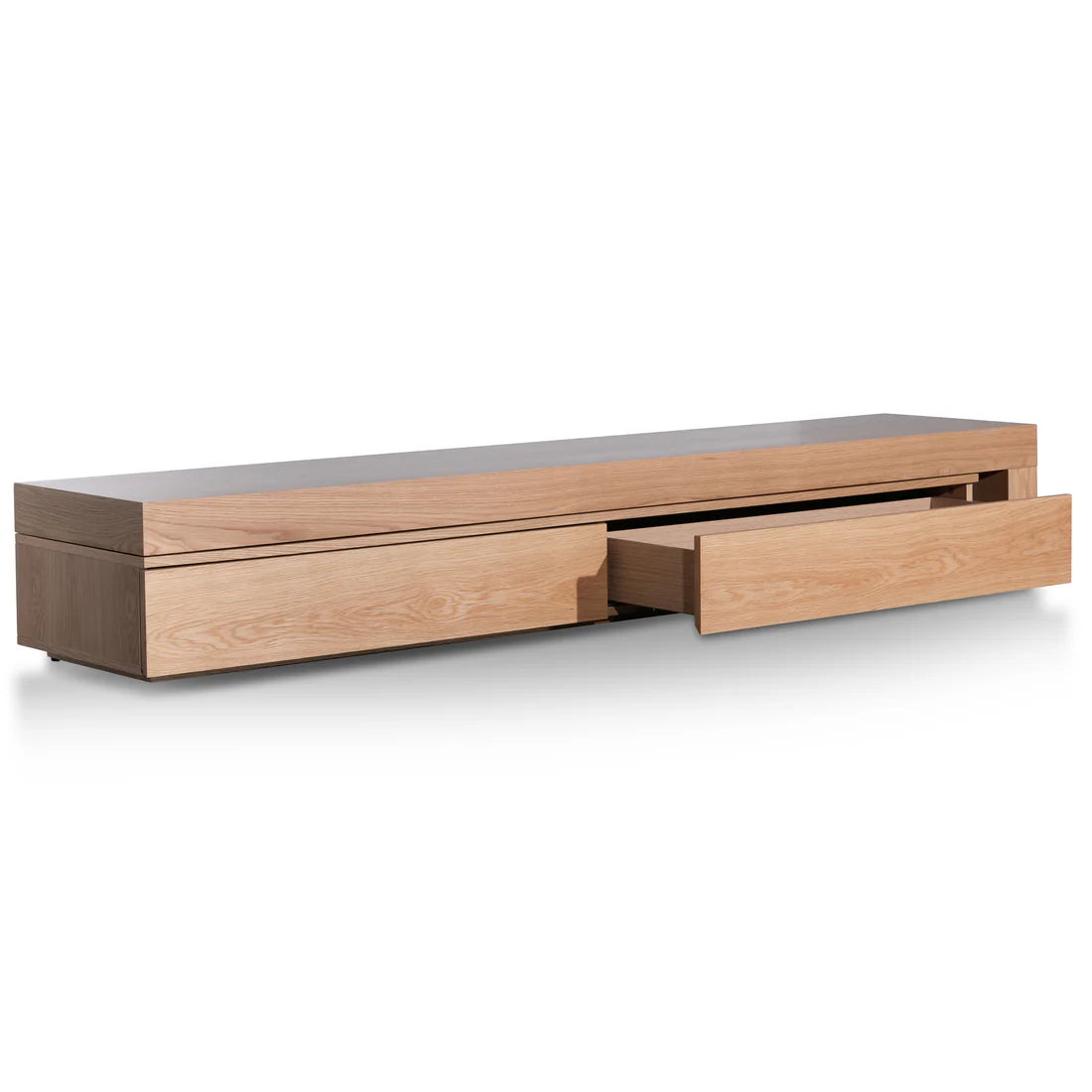 Katherine Extendable Entertainment TV Unit - Natural Oak