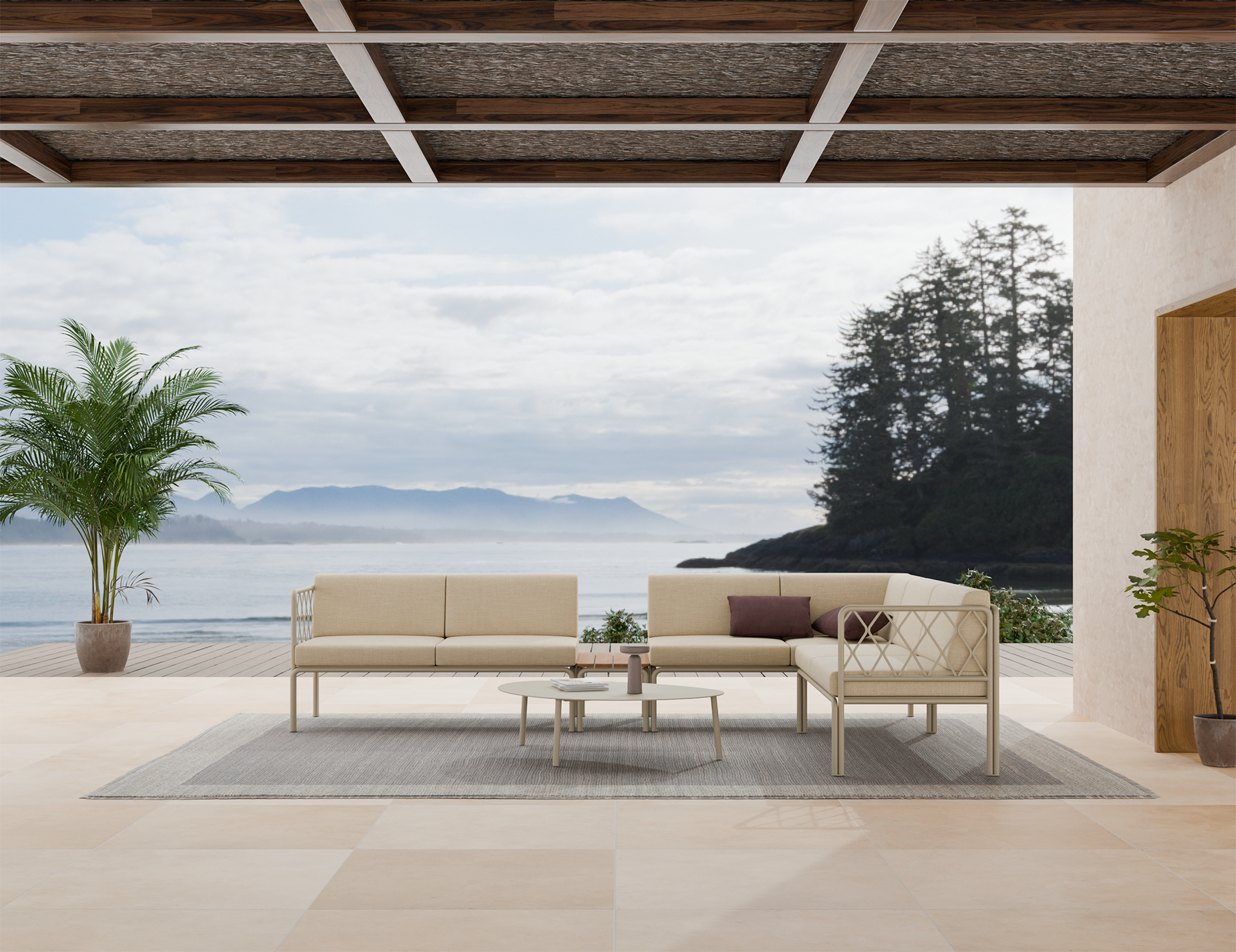 Cetara Coffee Table - Outdoor