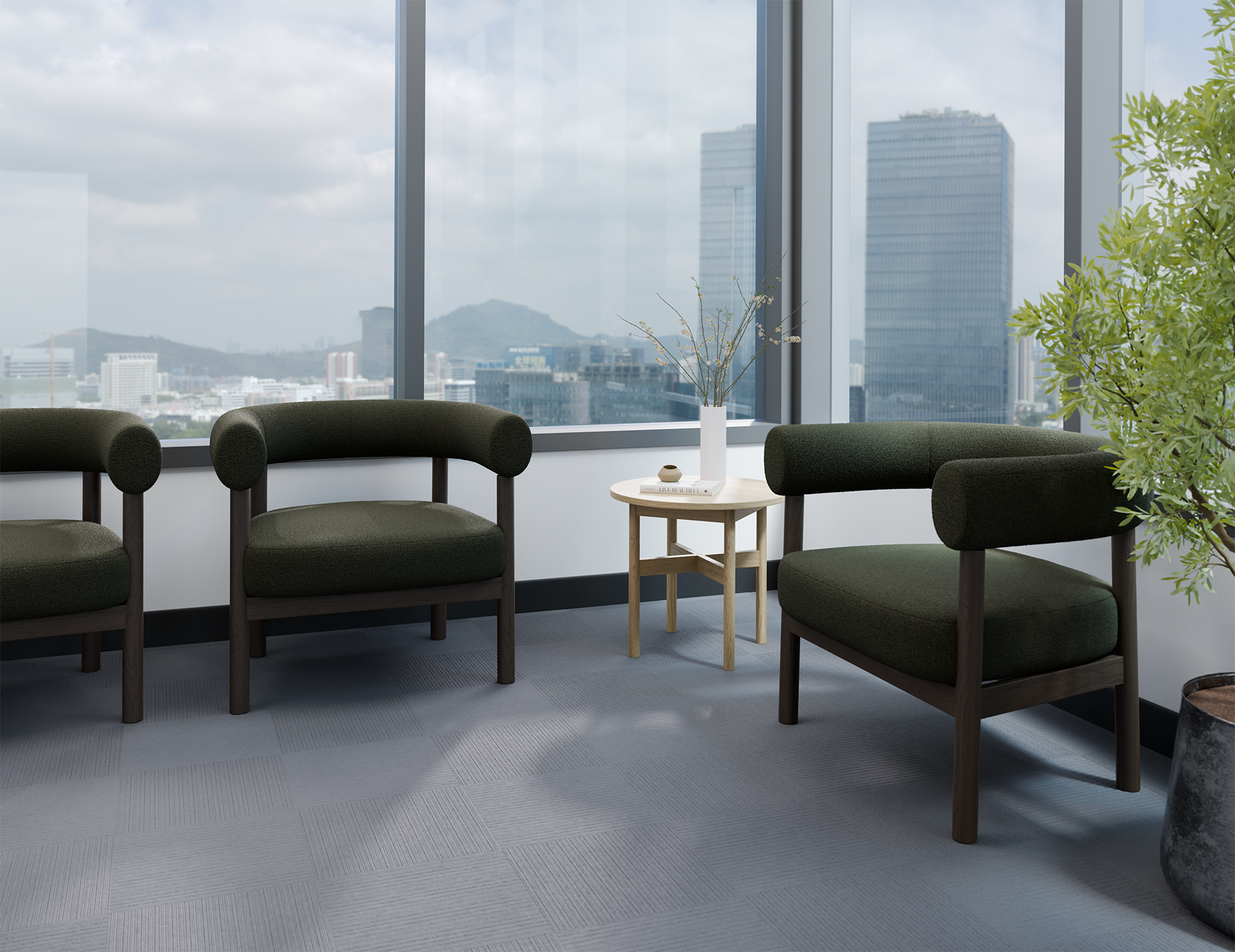 Marlowe Occasional Chair - Solid Oak