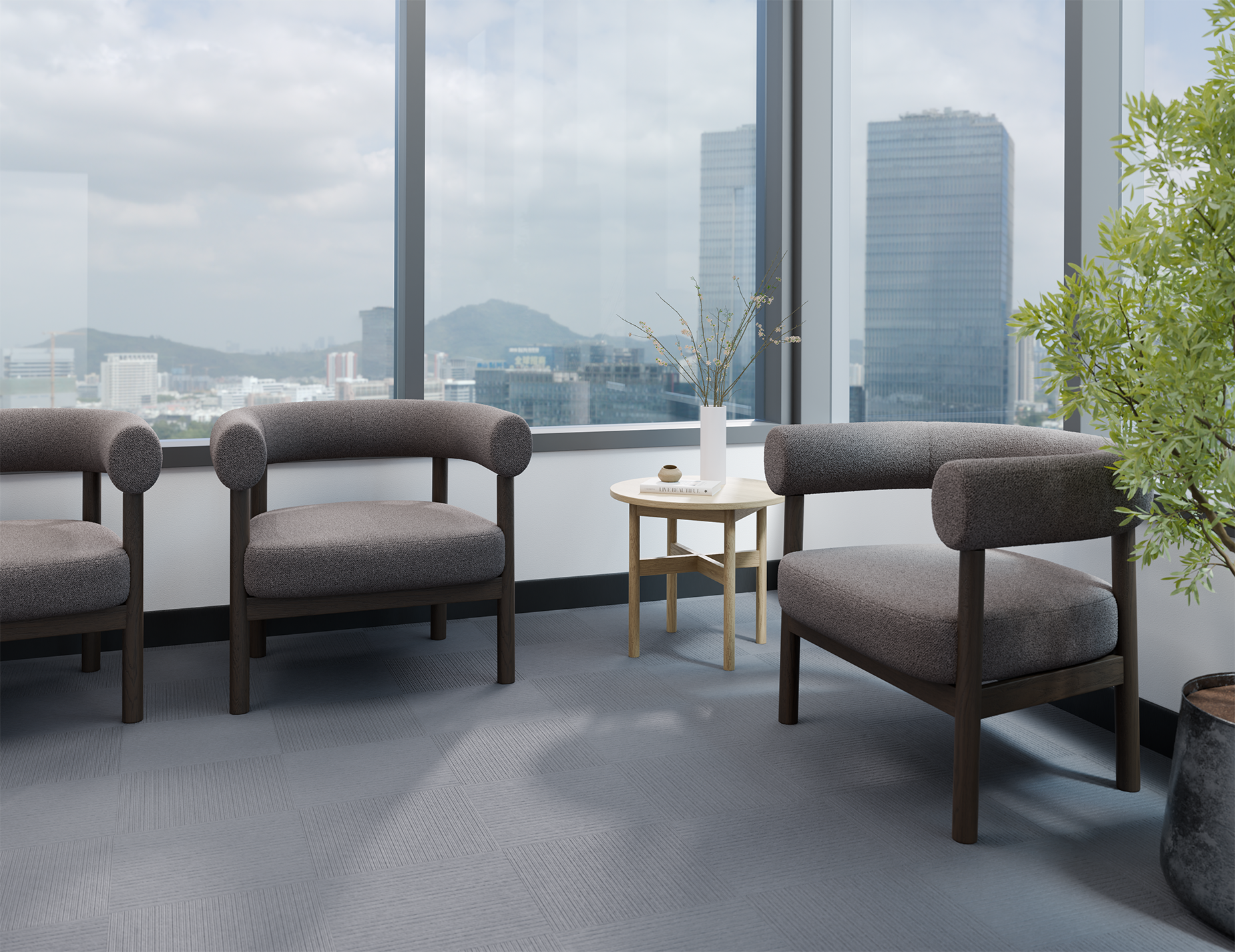 Marlowe Occasional Chair - Solid Oak