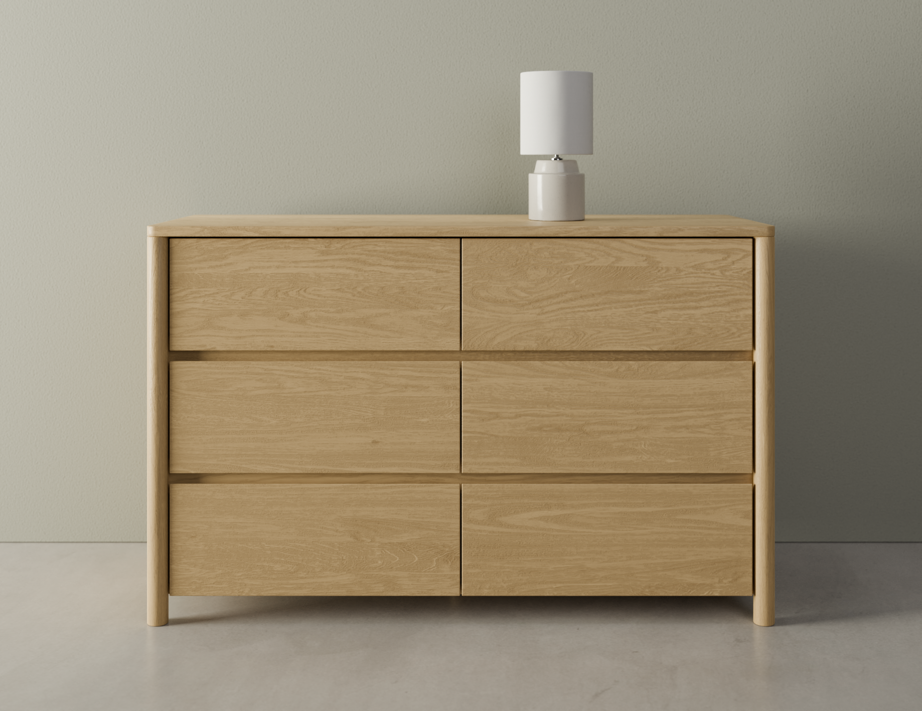 Nordica Solid Oak Chest of Drawers