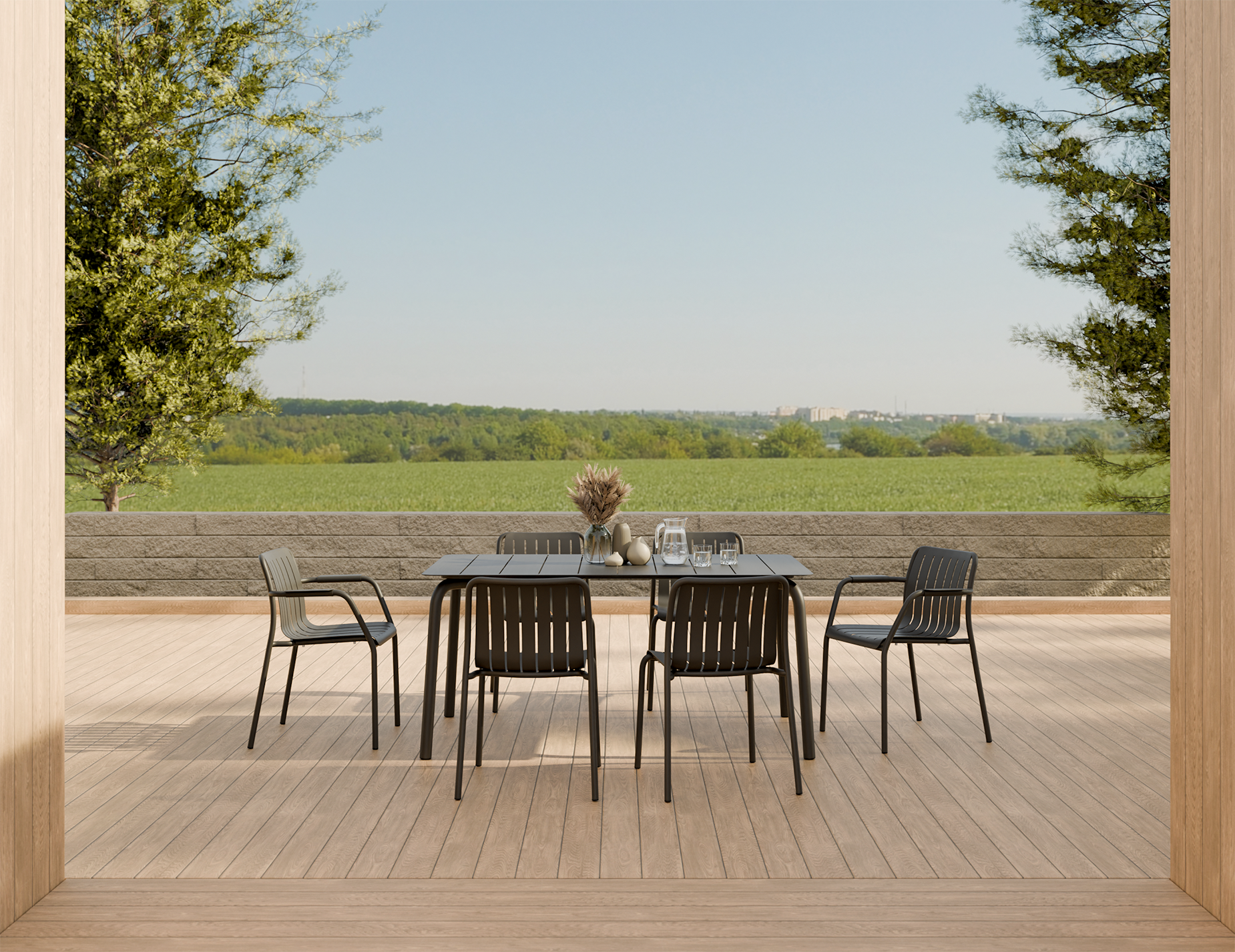 Roku Dining Chair - Outdoor