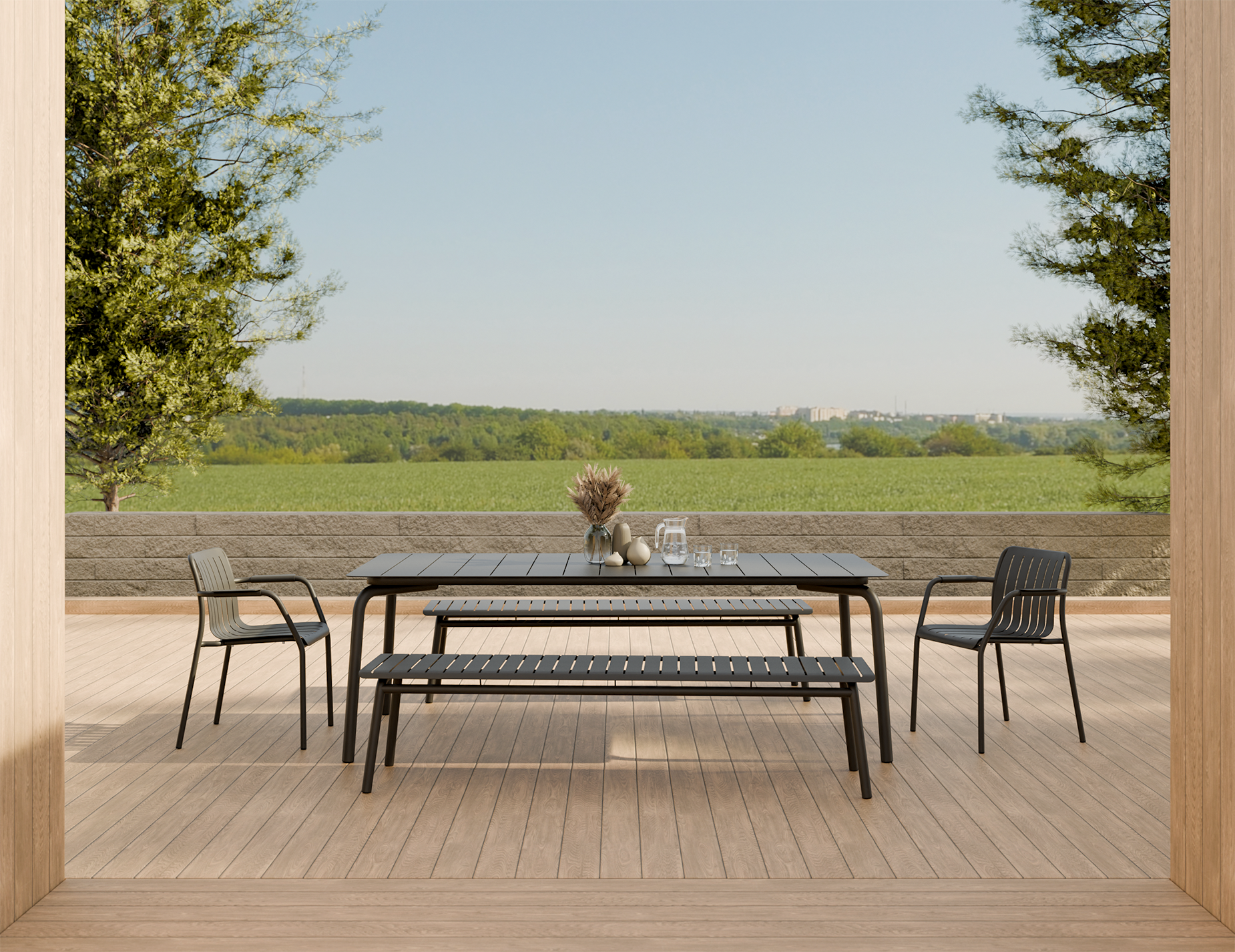 Roku Dining Armchair - Outdoor