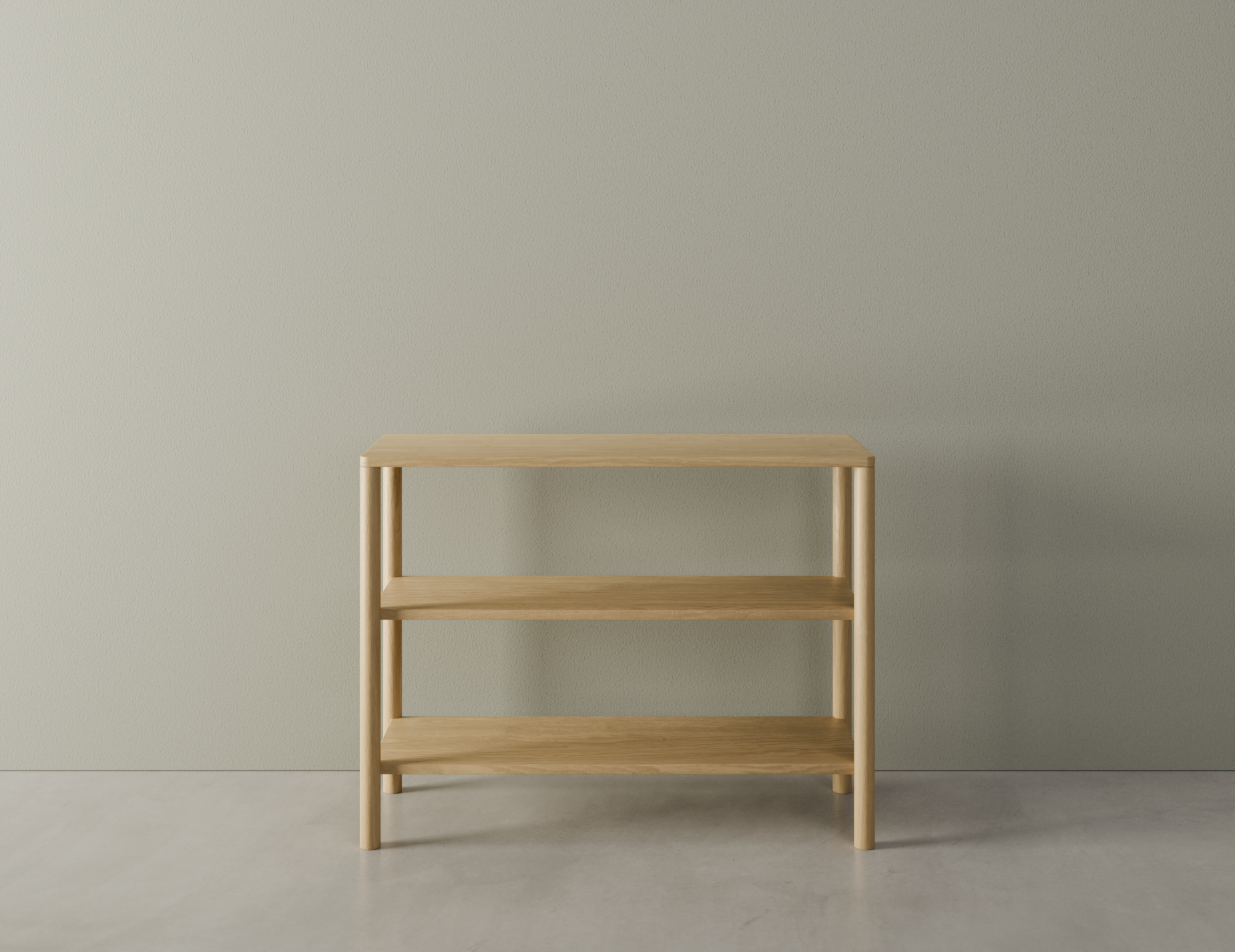 Nordica Solid Oak Bookshelf