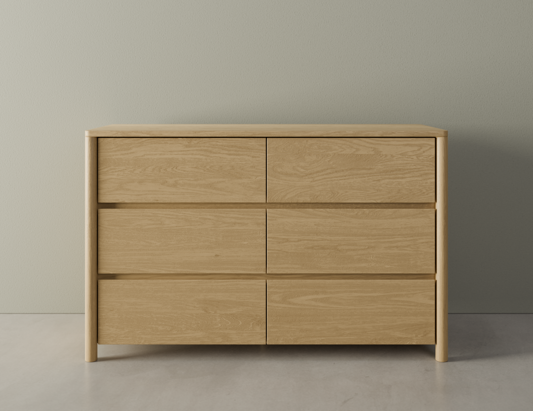 Nordica Solid Oak Chest of Drawers