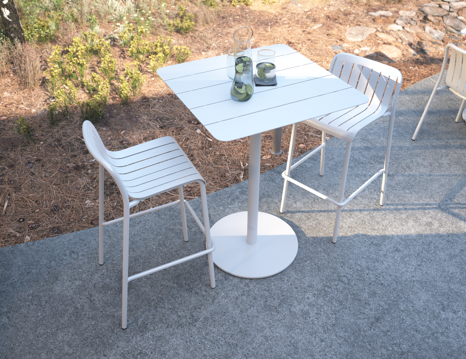 Roku Bar Stool - Outdoor