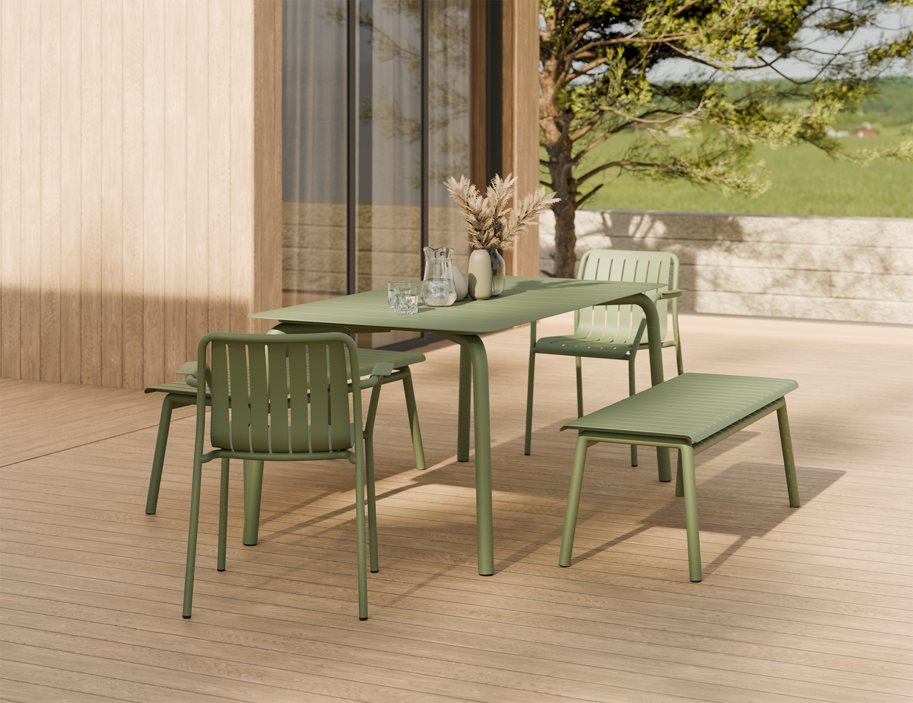 Roku Dining Armchair - Outdoor