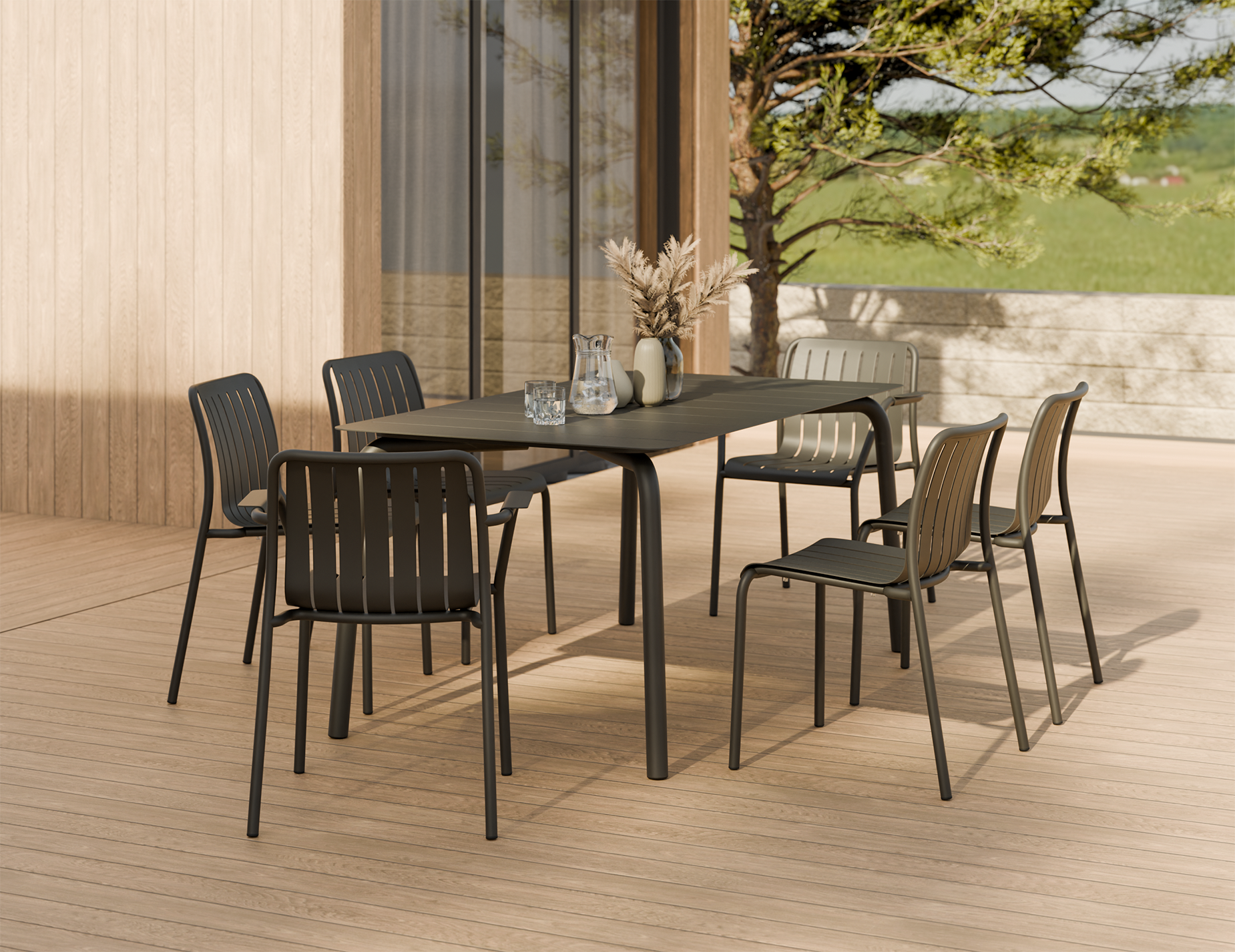Roku Dining Chair - Outdoor