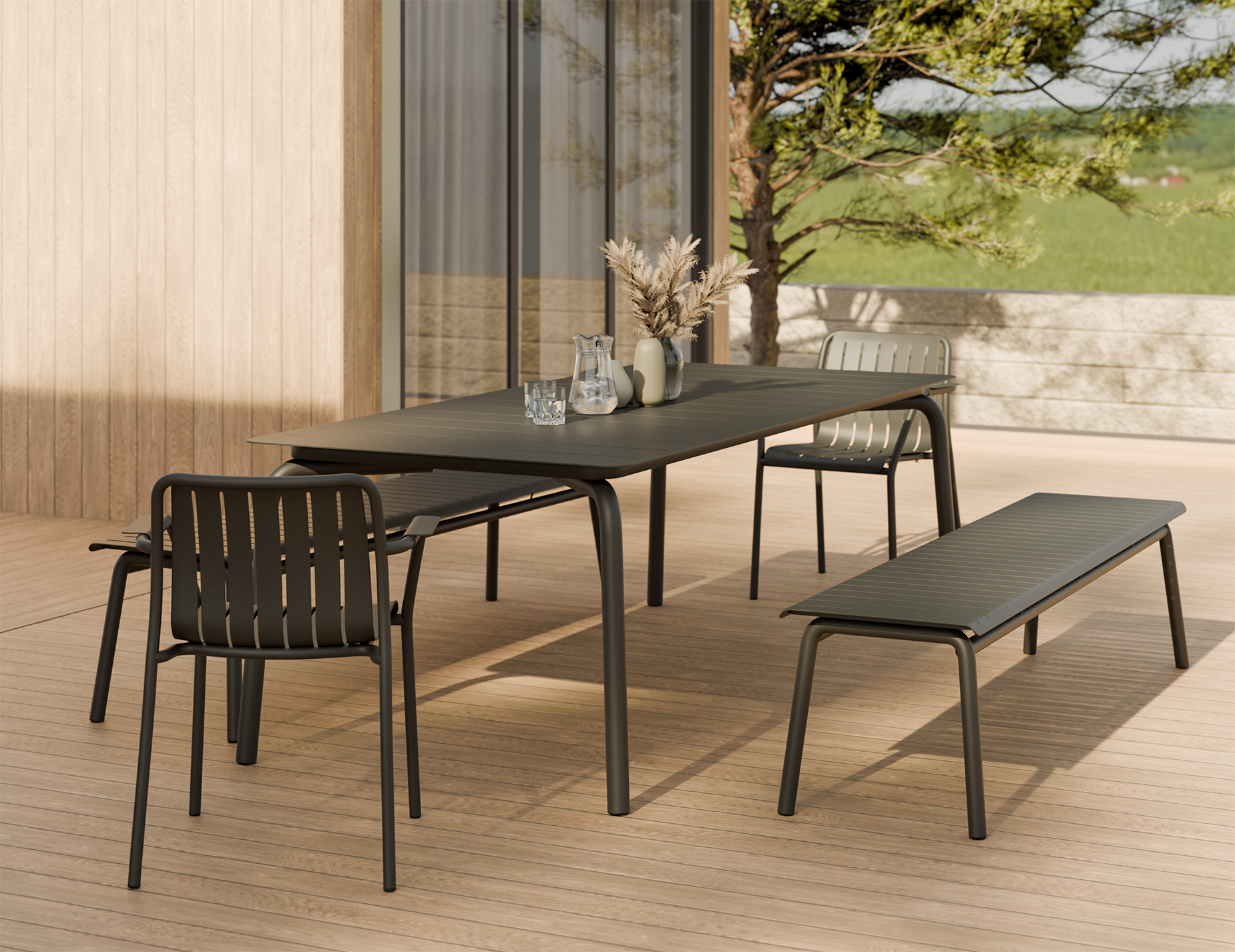 Roku Dining Armchair - Outdoor