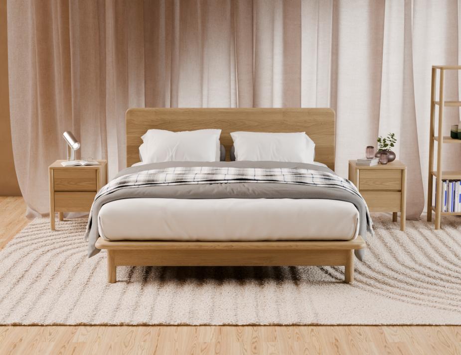 Nordica Solid Oak Beds