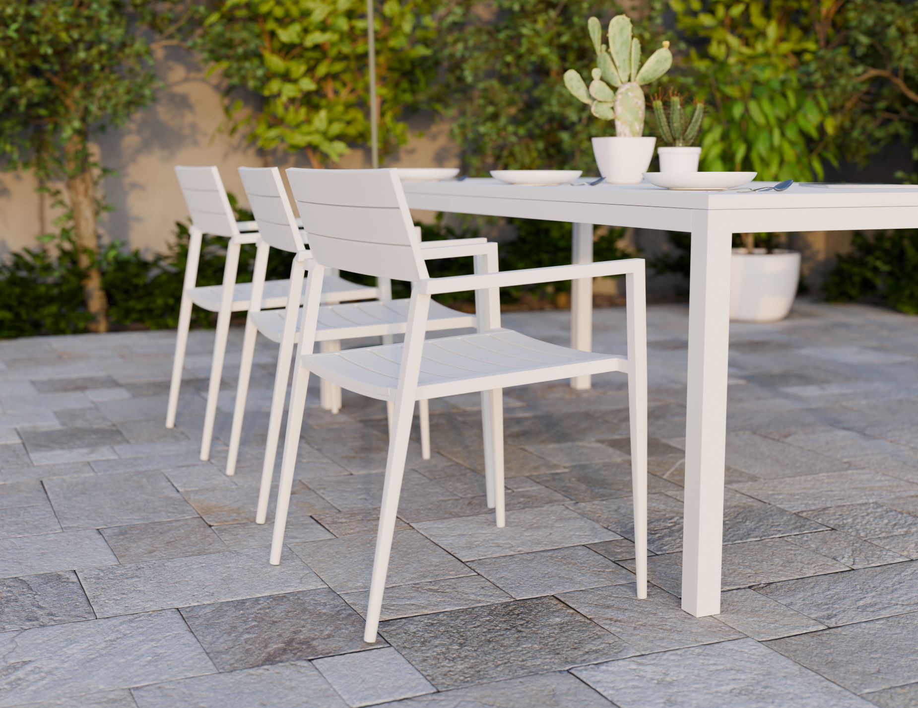 Halki Chair - Outdoor - White