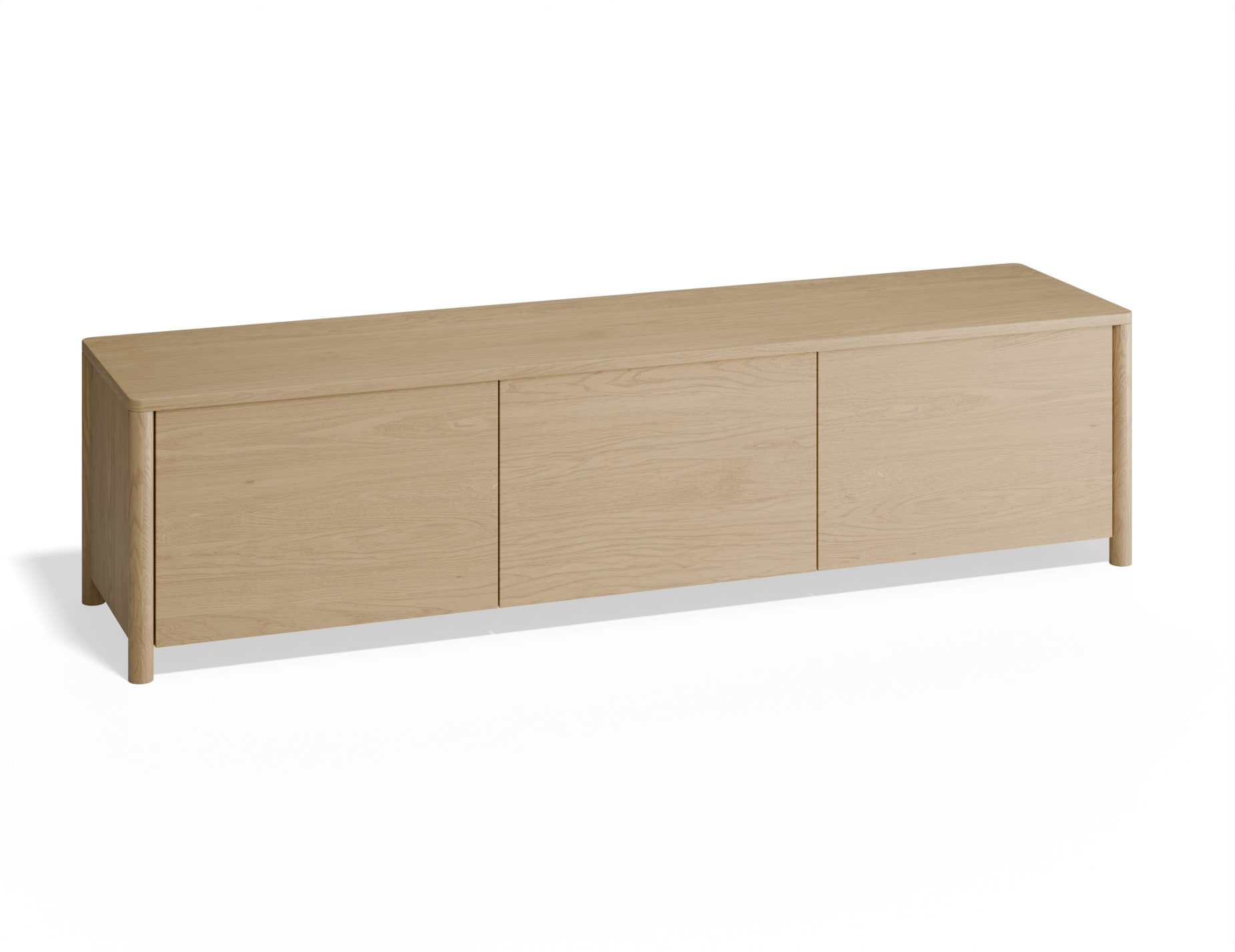 Nordica Solid Oak TV Unit - 180cm