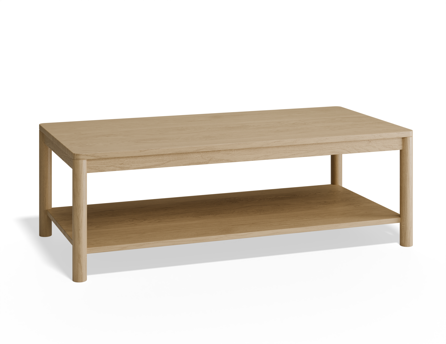 Nordica Solid Oak Rectangular Coffee Table