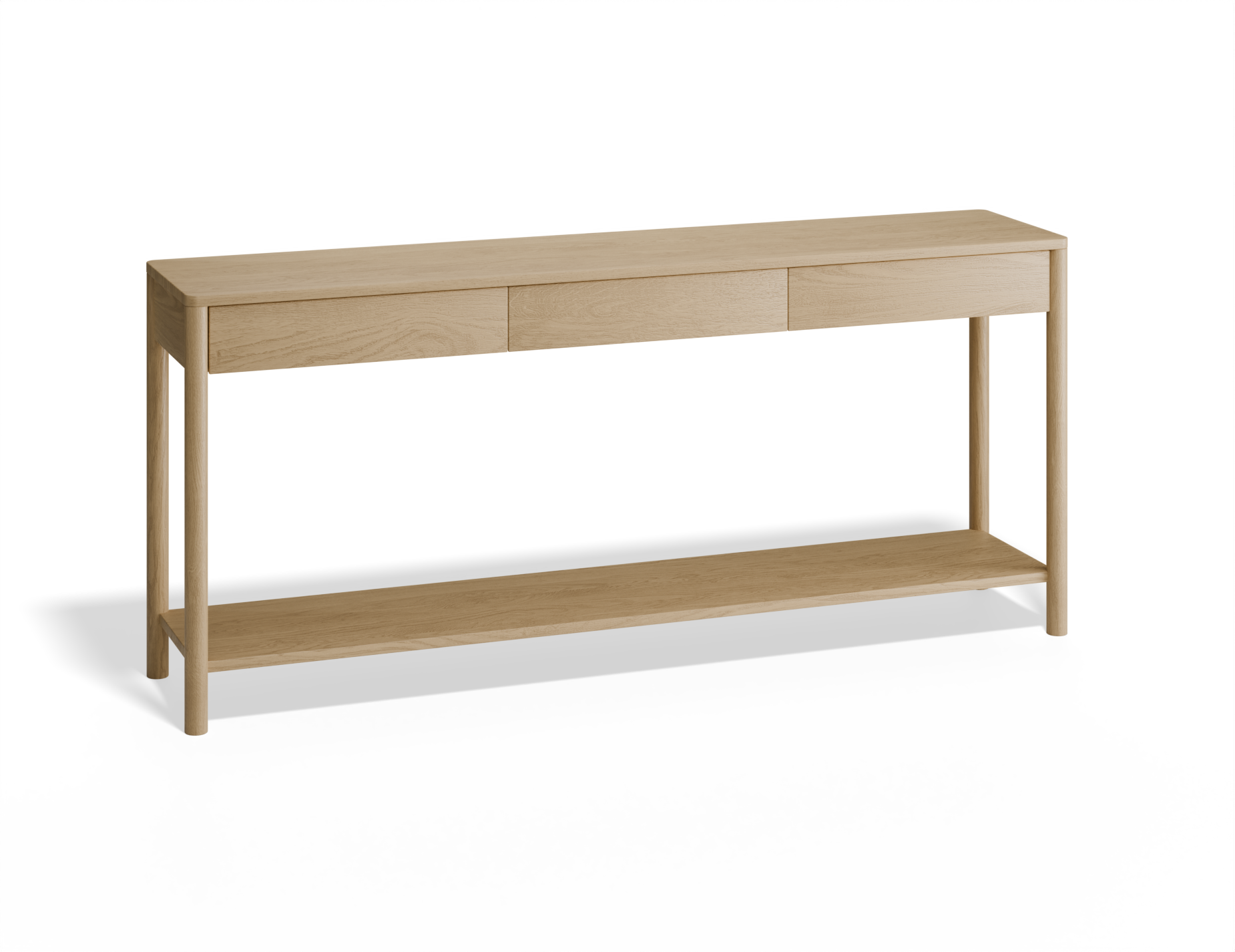 Nordica Solid Oak Console Table