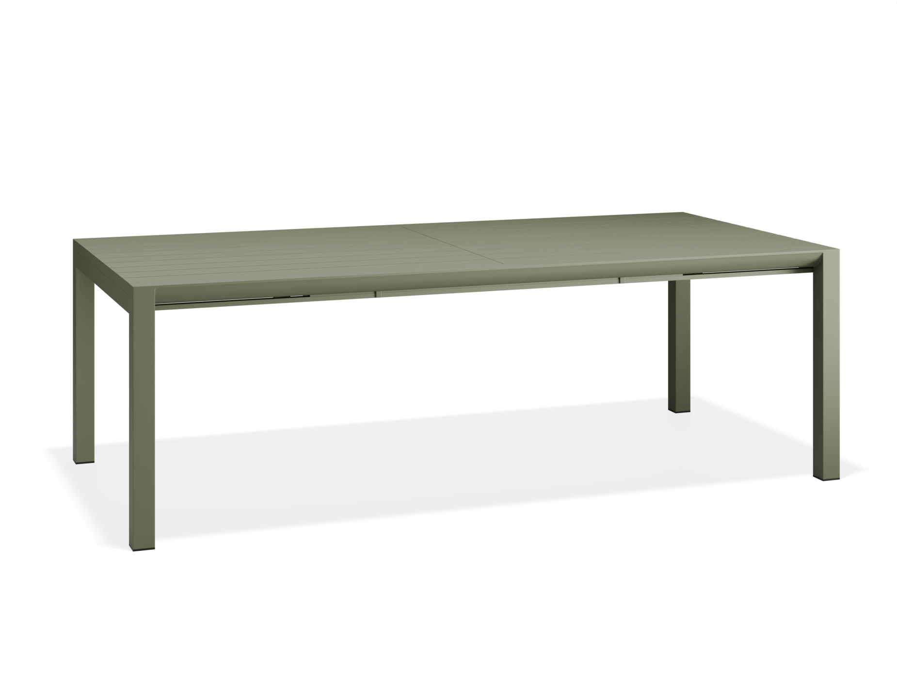 Reflect Outdoor Extendable Dining Table - Eucalyptus Green