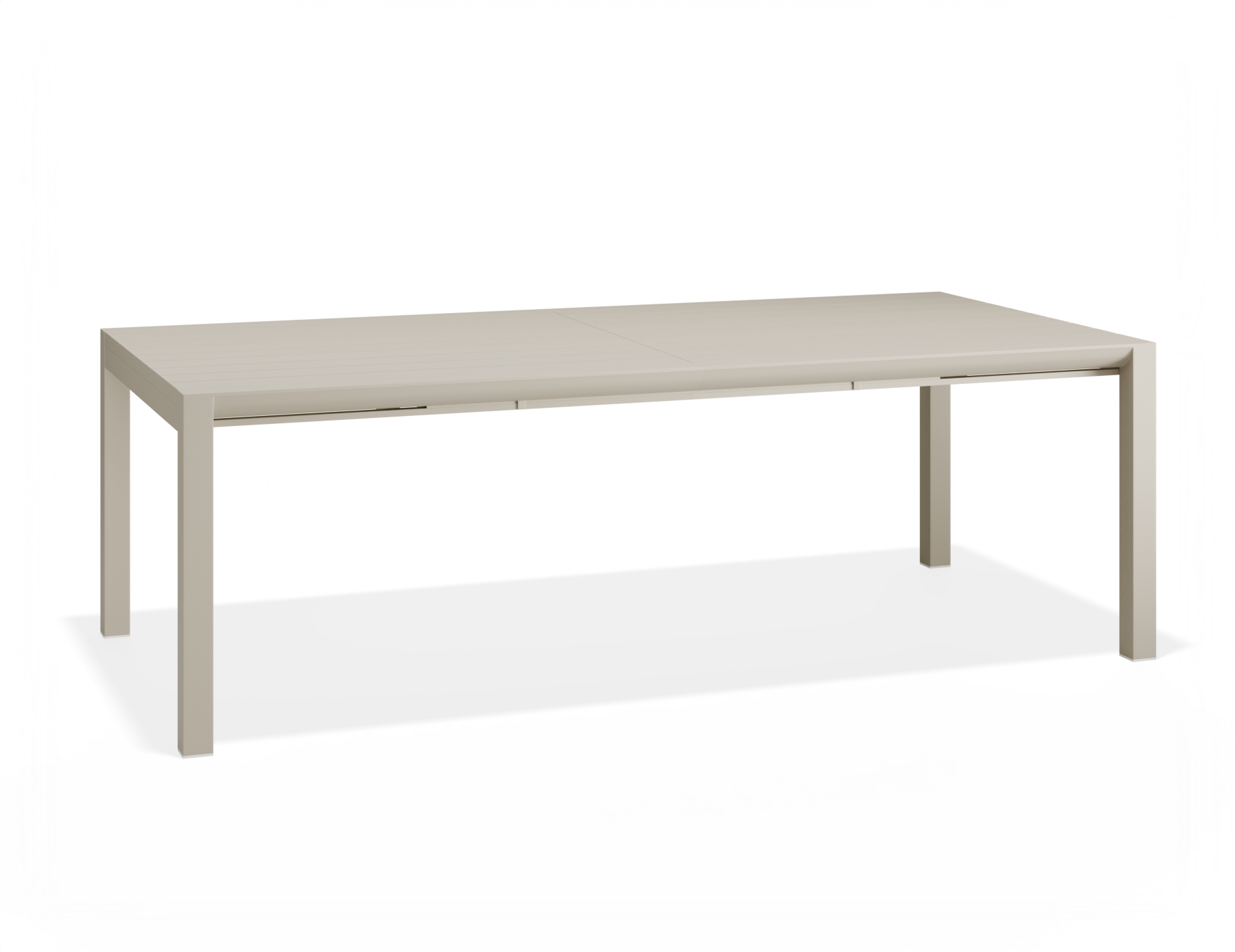 Reflect Outdoor Extendable Dining Table - Latte