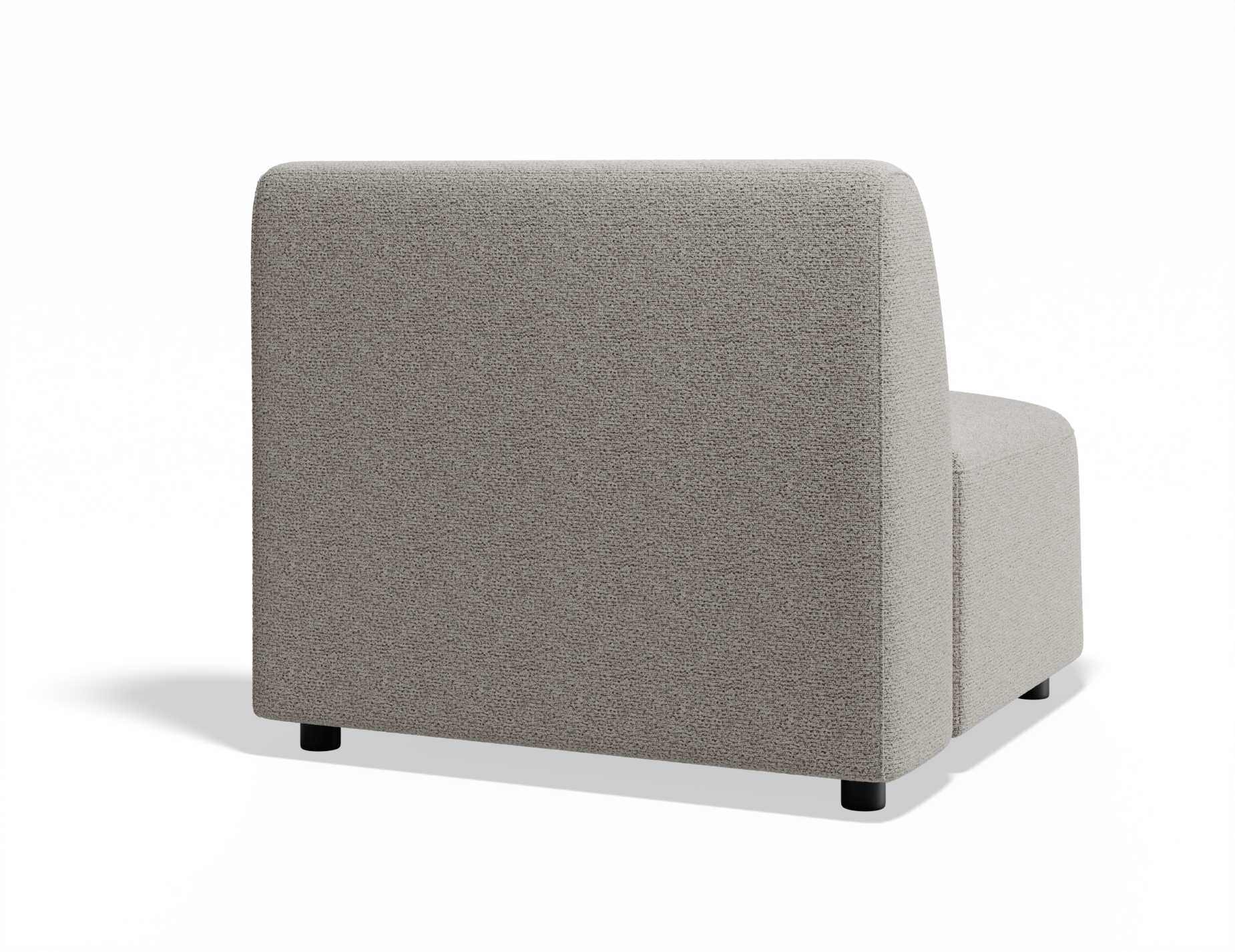 Atticus Modular Sofa Section - Armless - Oyster Fabric