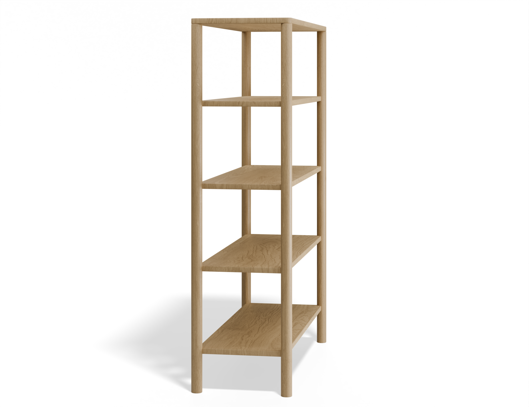 Nordica Solid Oak Bookshelf