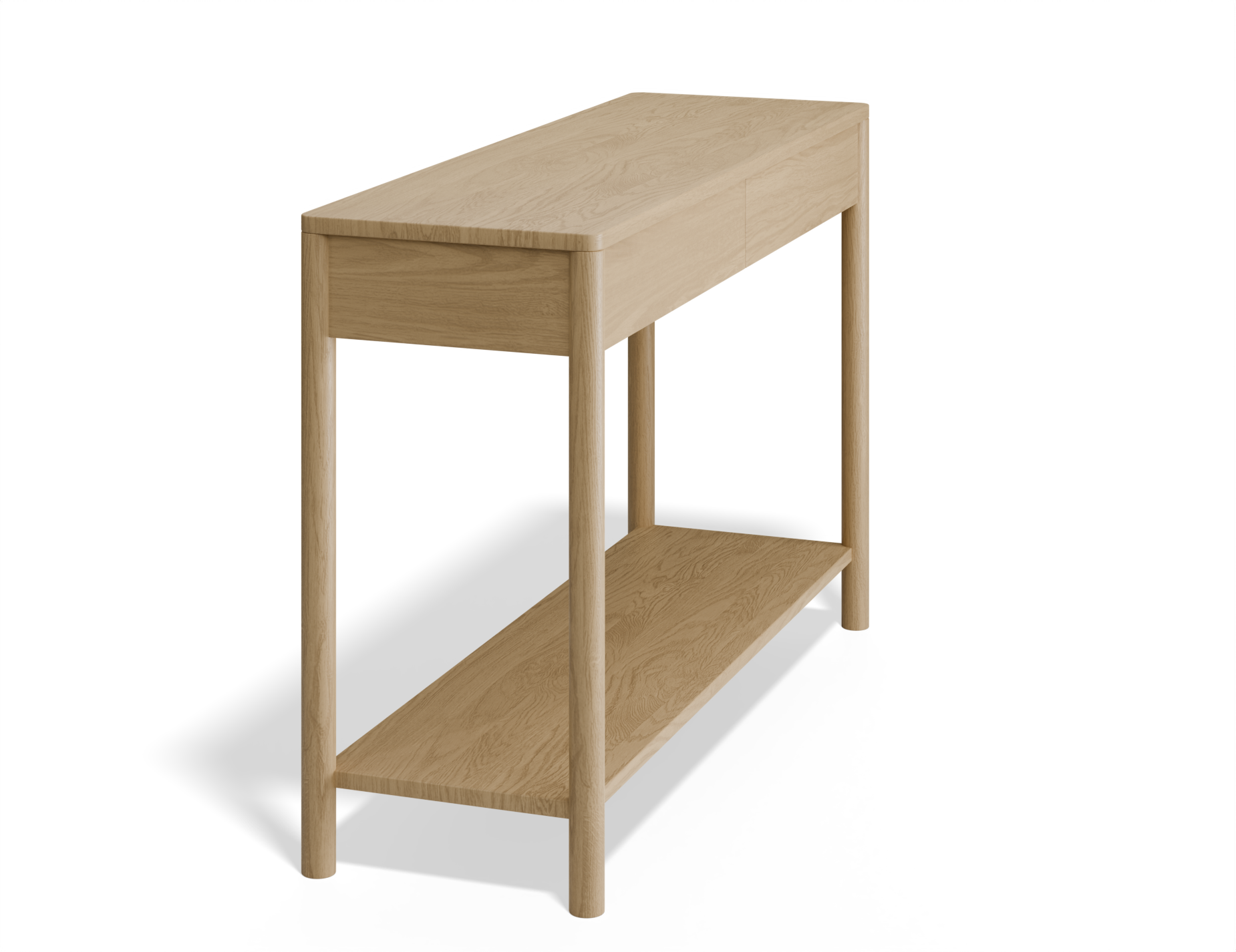 Nordica Solid Oak Console Table