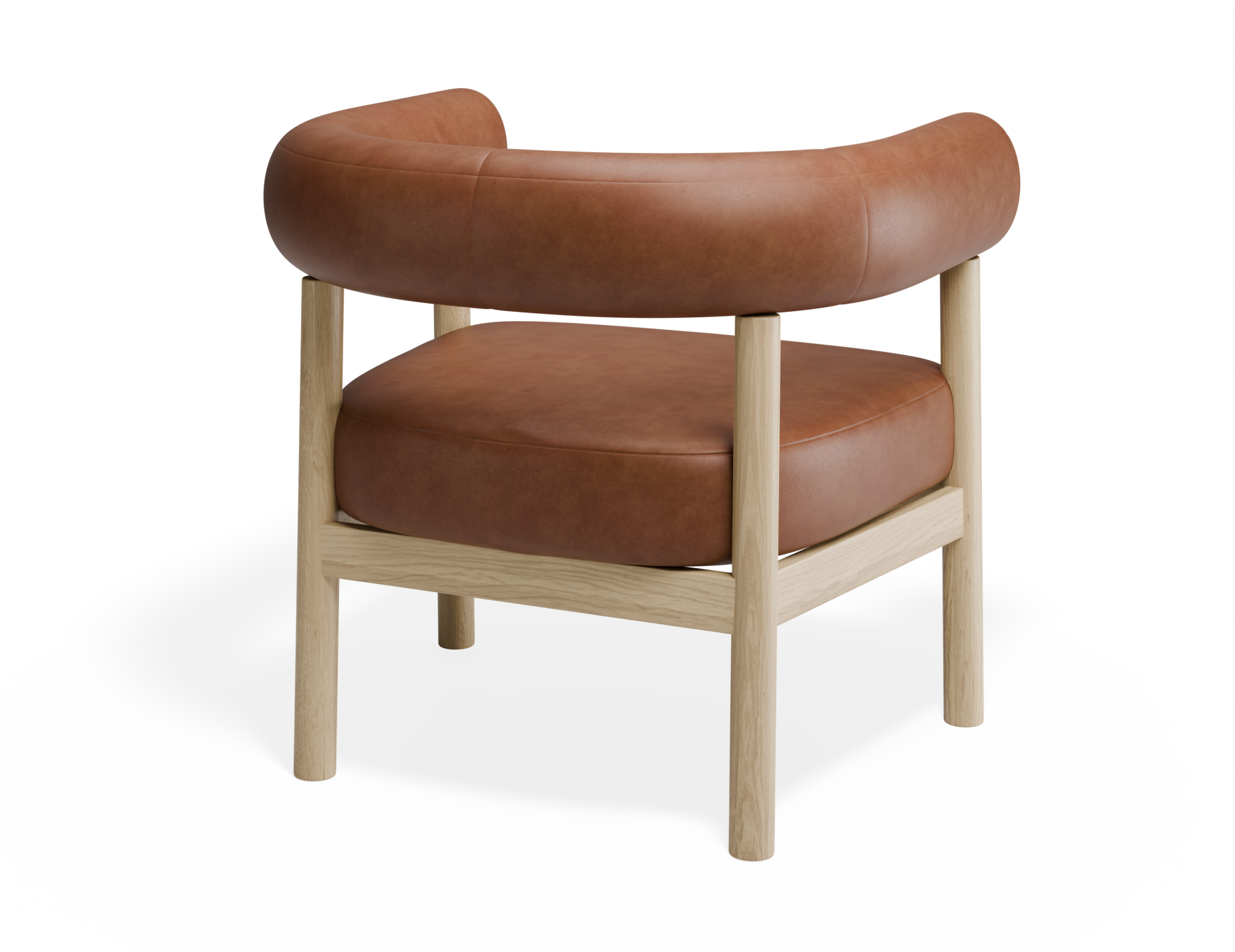Marlowe Occasional Chair - Solid Oak