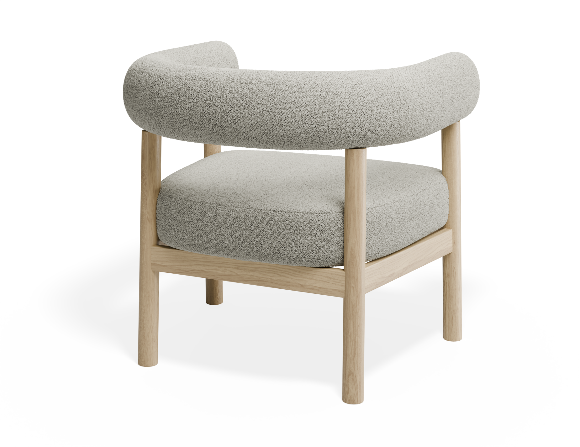 Marlowe Occasional Chair - Solid Oak