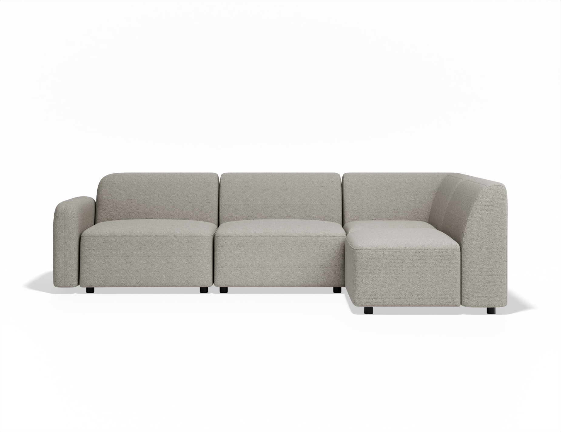 Atticus Modular Sofa - Oyster Fabric