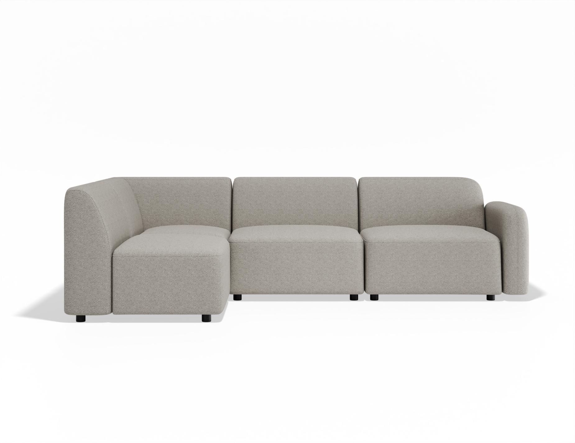 Atticus Modular Sofa - Oyster Fabric