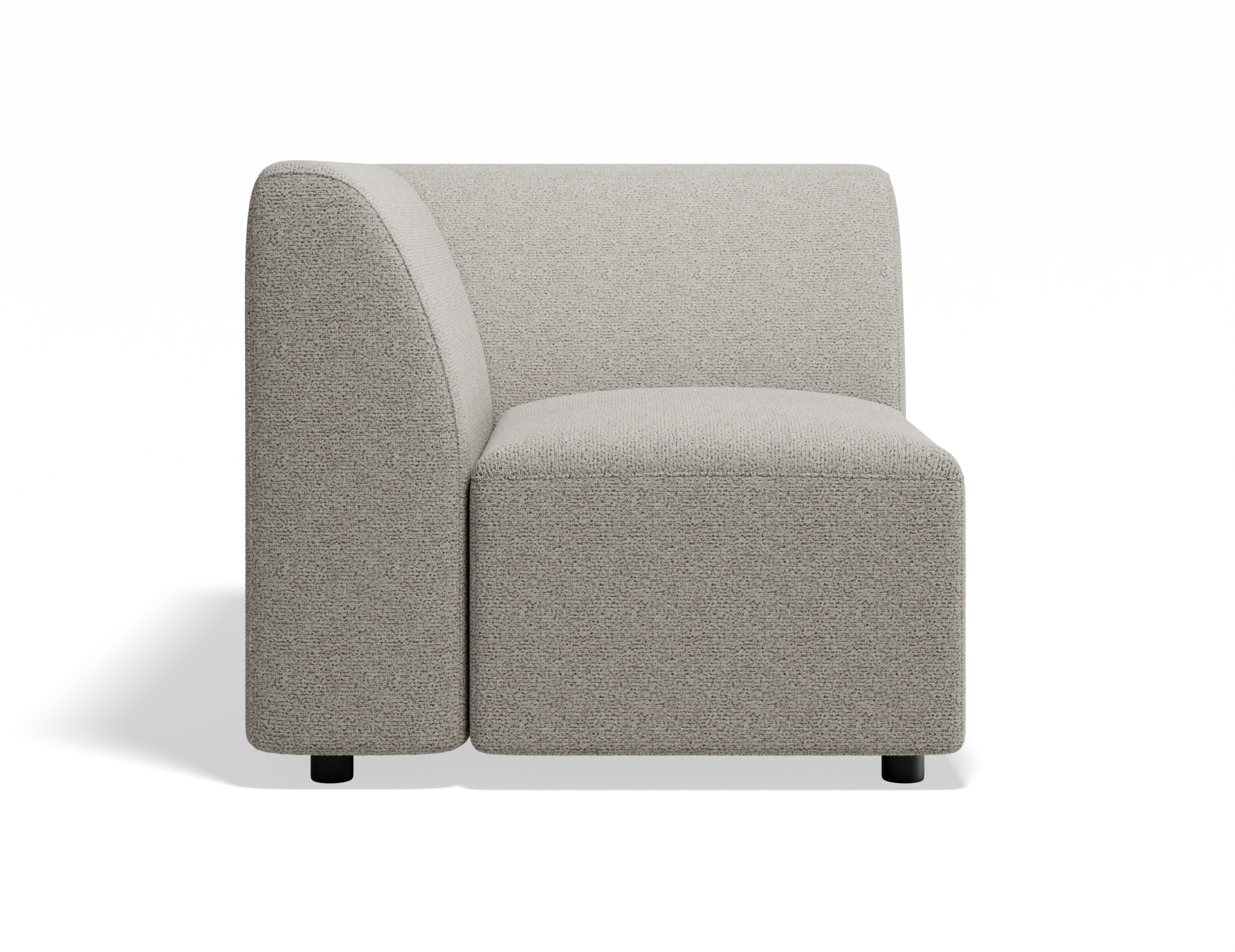 Atticus Modular Sofa Section - Corner - Oyster Fabric