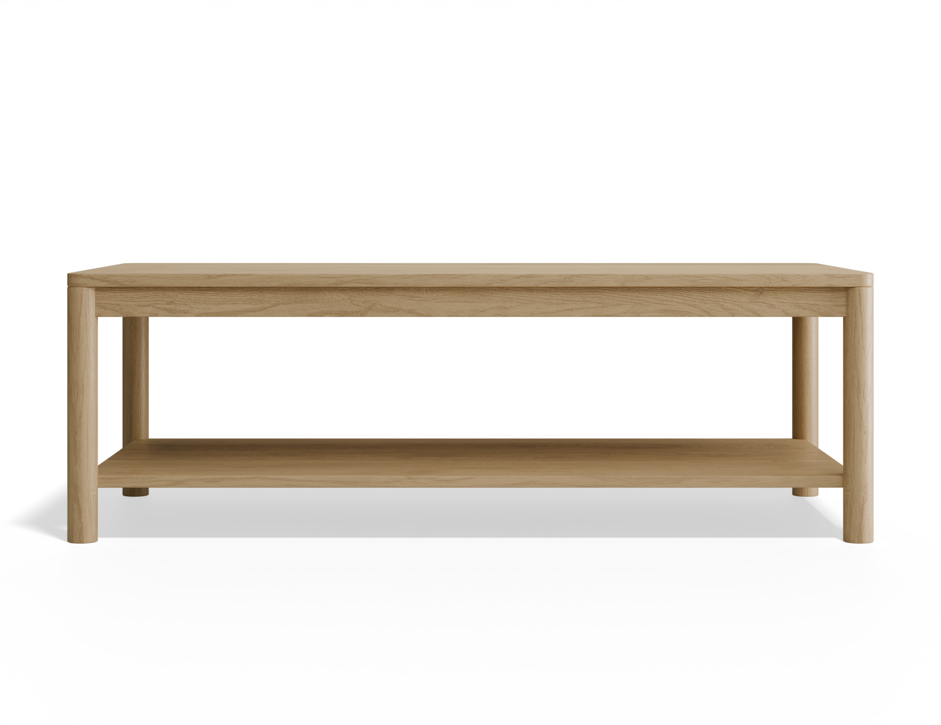 Nordica Solid Oak Rectangular Coffee Table