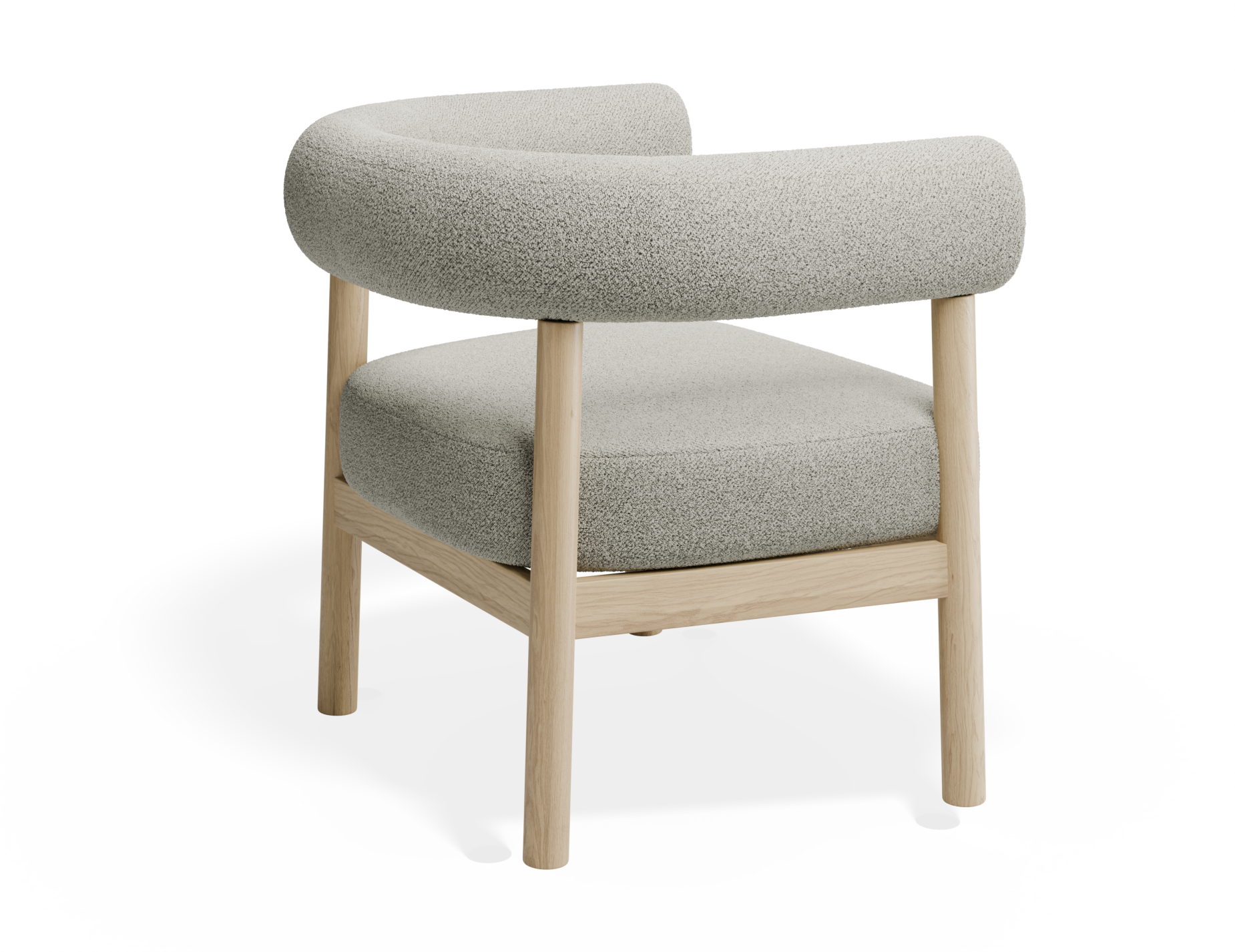 Marlowe Occasional Chair - Solid Oak