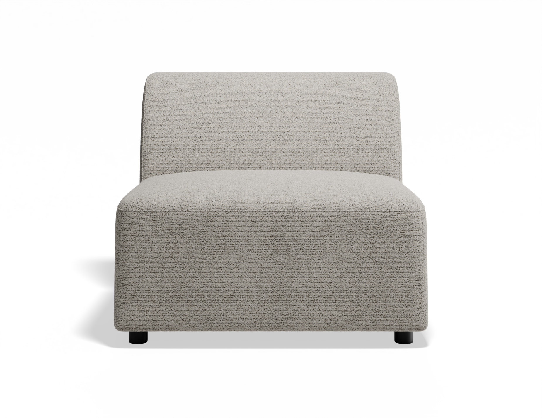 Atticus Modular Sofa Section - Armless - Oyster Fabric