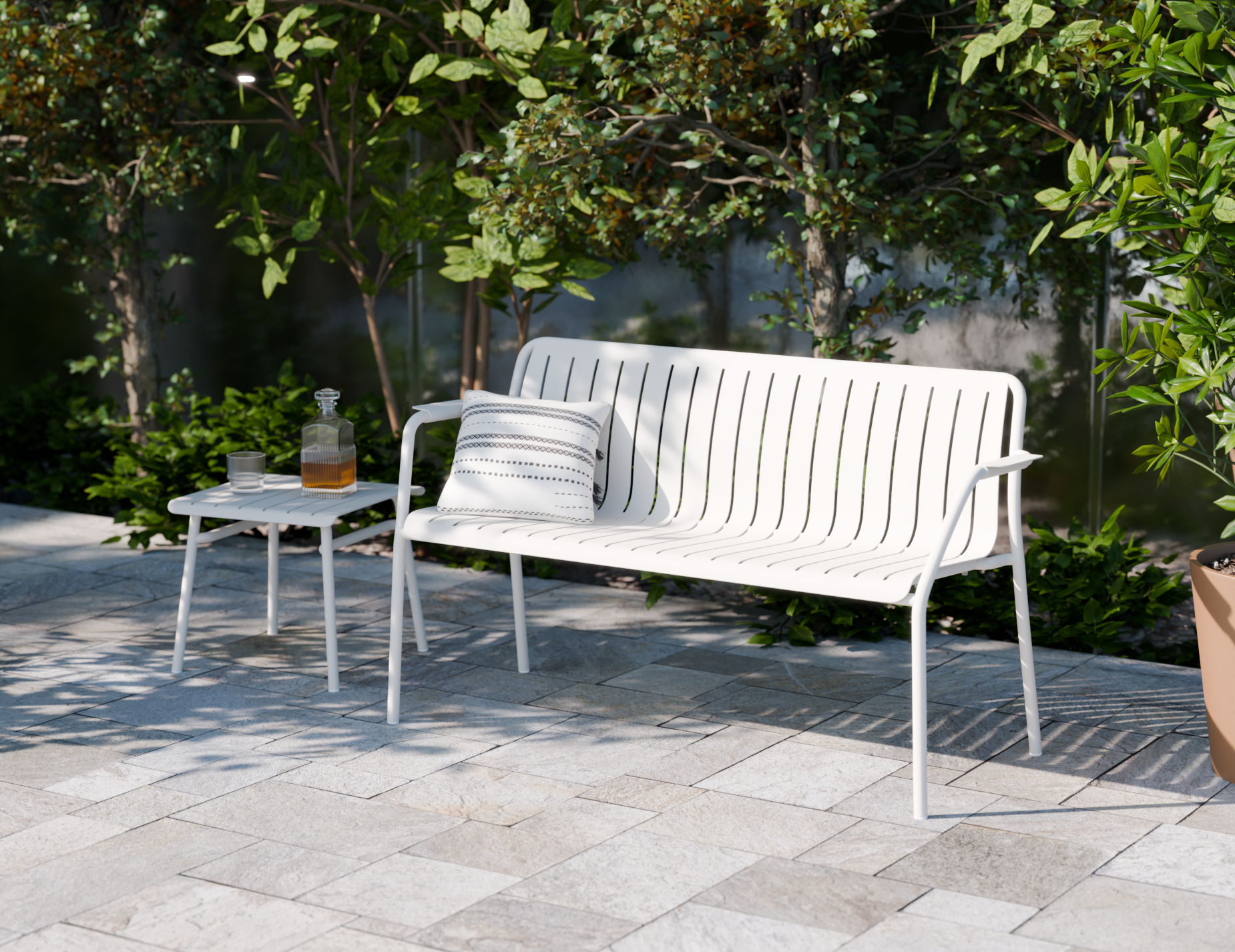 Roku Bench - Outdoor