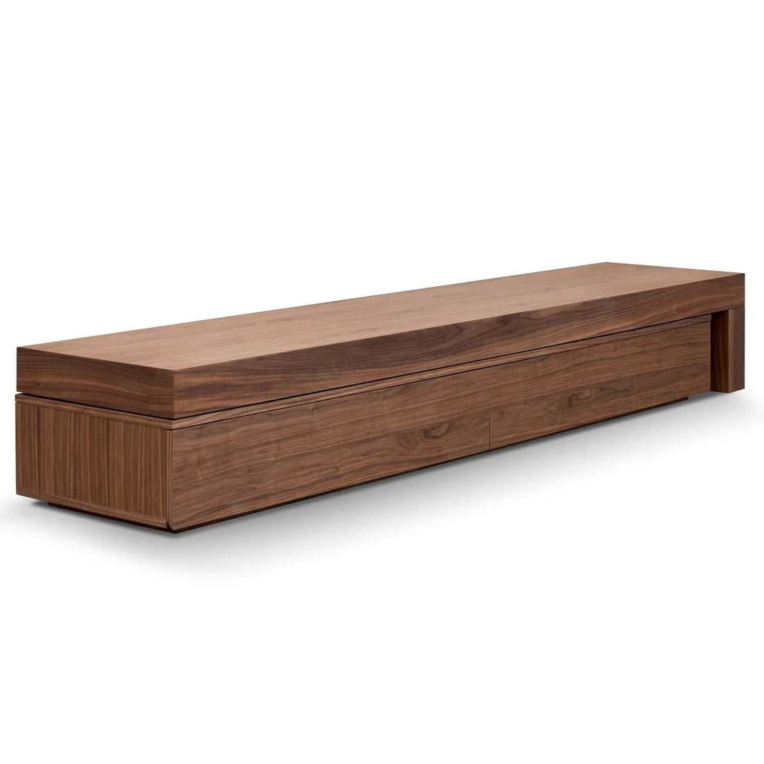 Katherine Extendable Entertainment TV Unit - Walnut