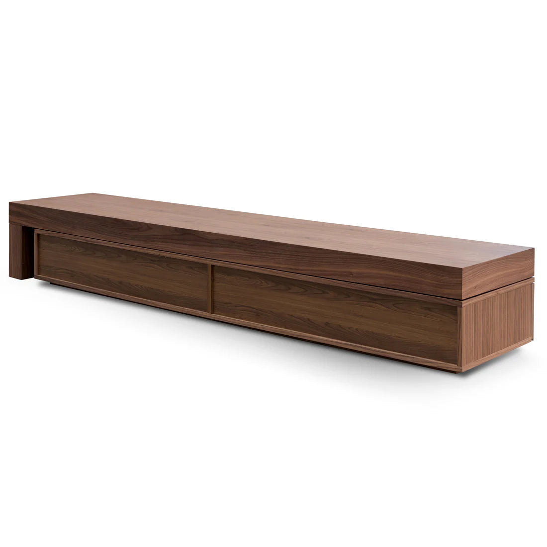 Katherine Extendable Entertainment TV Unit - Walnut