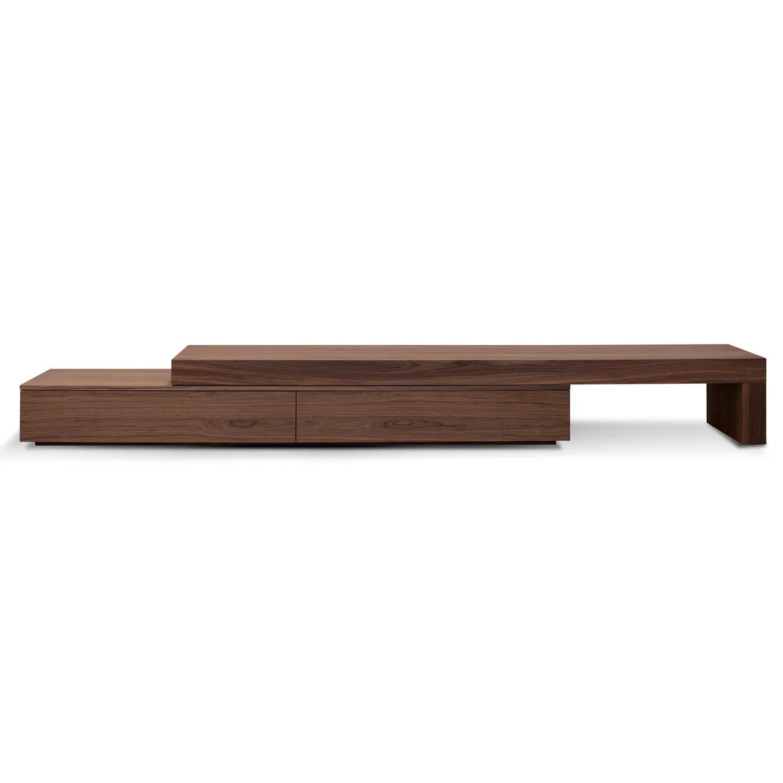 Katherine Extendable Entertainment TV Unit - Walnut