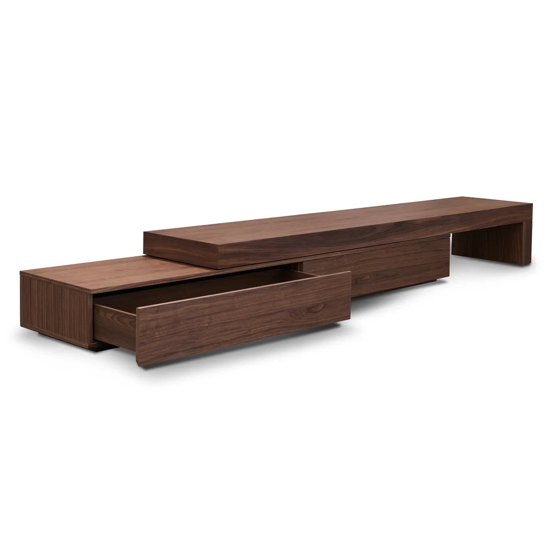 Katherine Extendable Entertainment TV Unit - Walnut