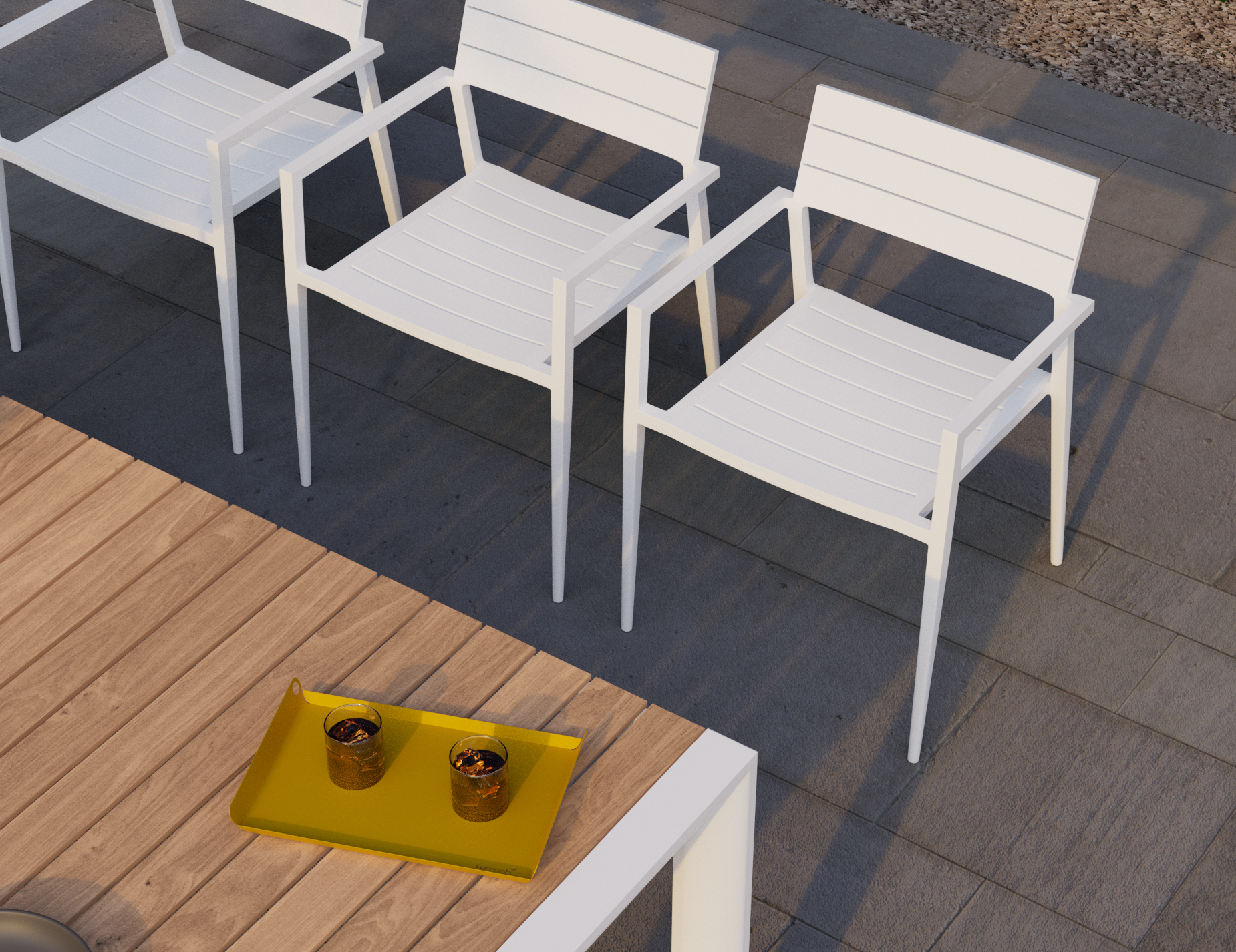Halki Chair - Outdoor - White