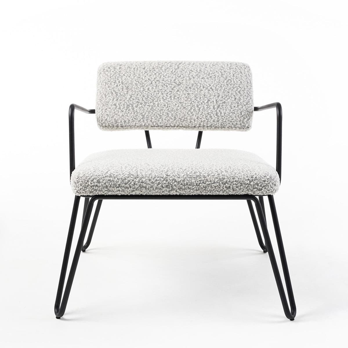 Chelsea Lounge Chair (Boucle Silver).