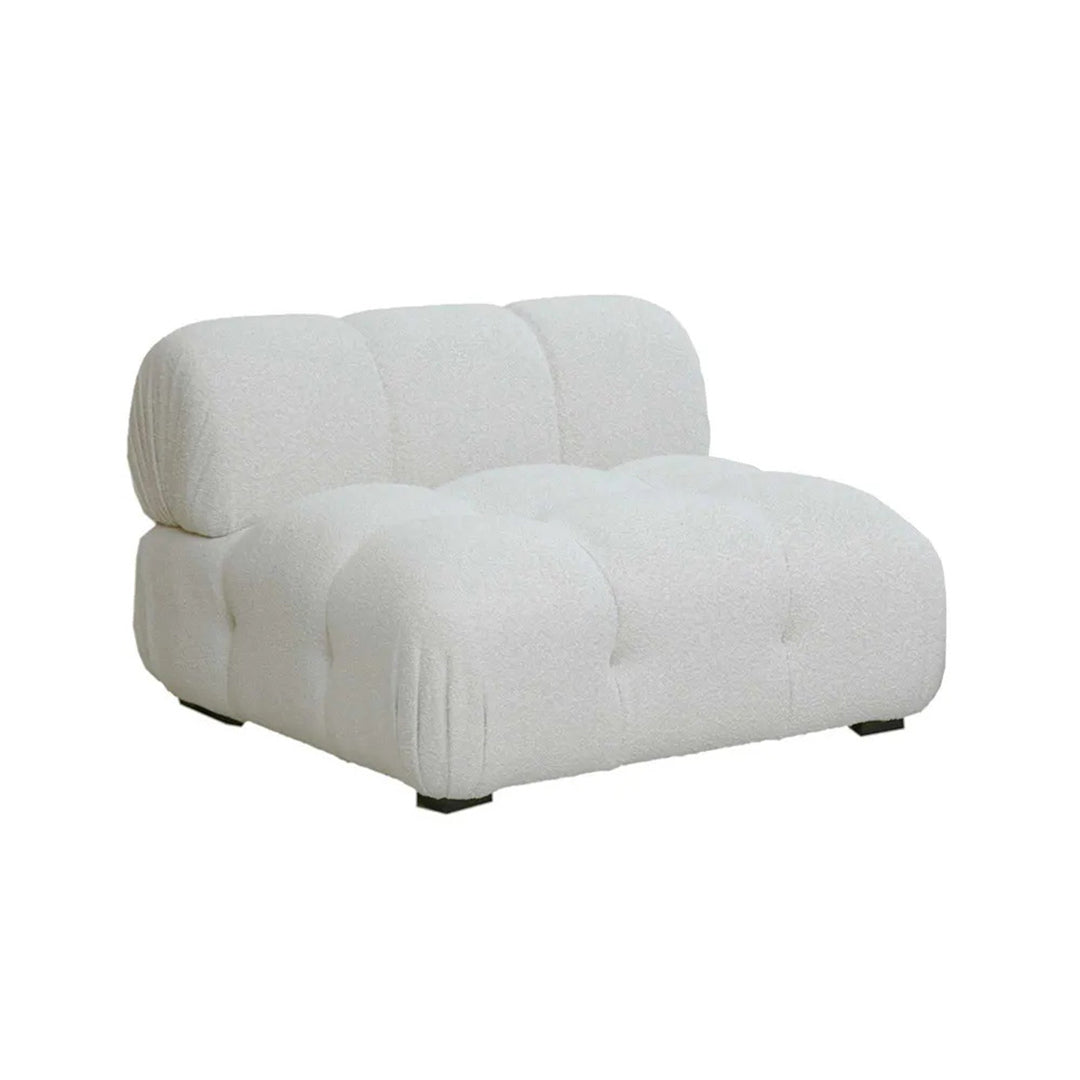 Hugo Modular Sofa - Centre Section (Vanilla Boucle).